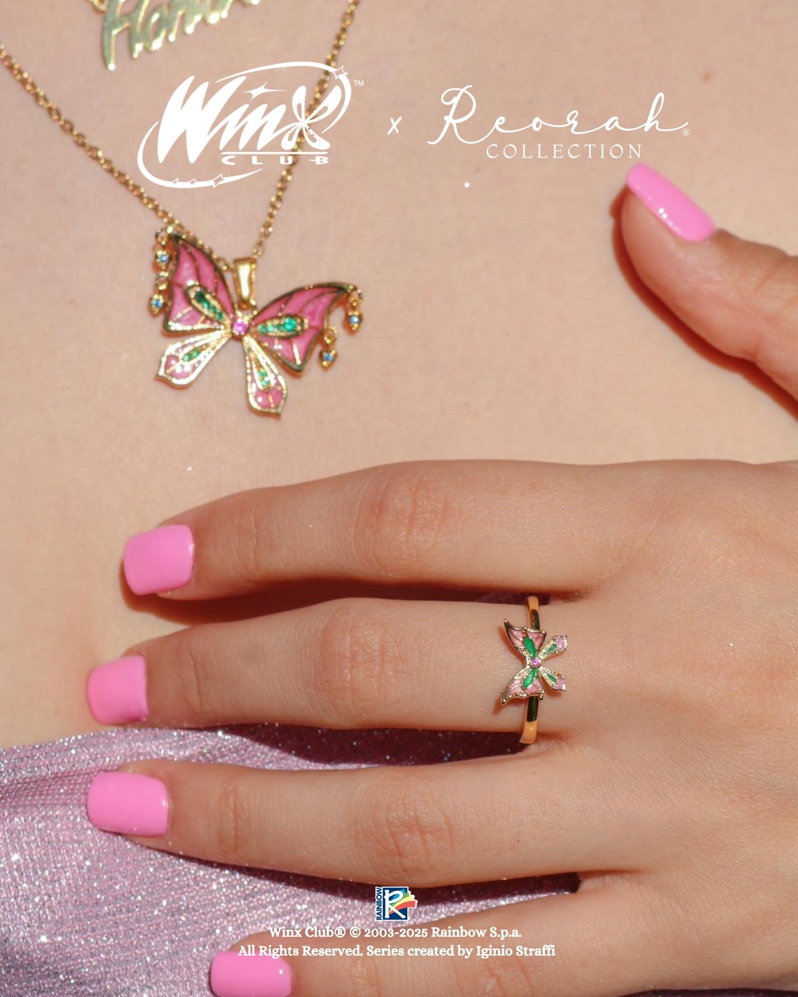 Winx Club® Flora Enchantix Fairy Wings Necklace