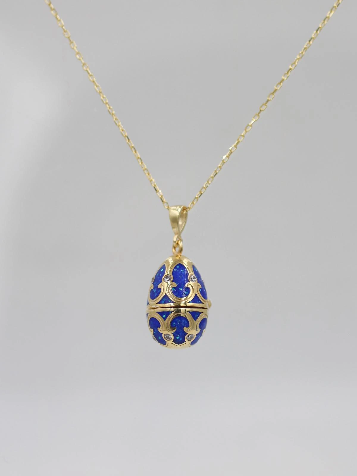 Hidden Heart Paskalya Kolye 925 Ayar Gümüş