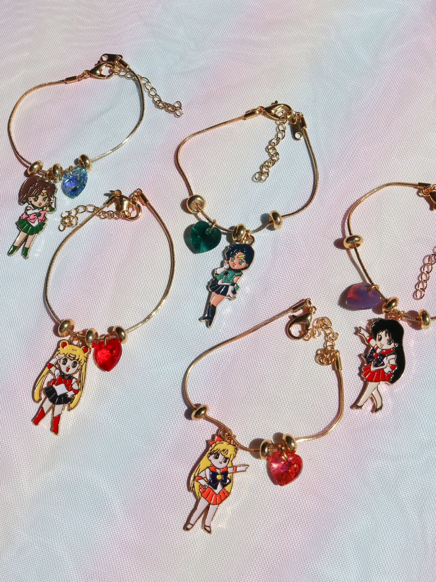 Sailor Moon Charm Bracelet (pcs)