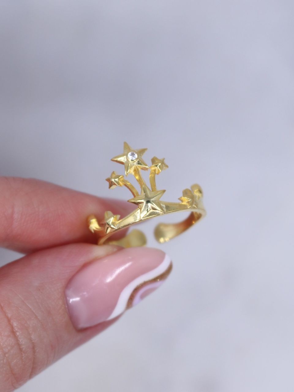 Annika Magic Pegasus Crown 925 Silver Ring