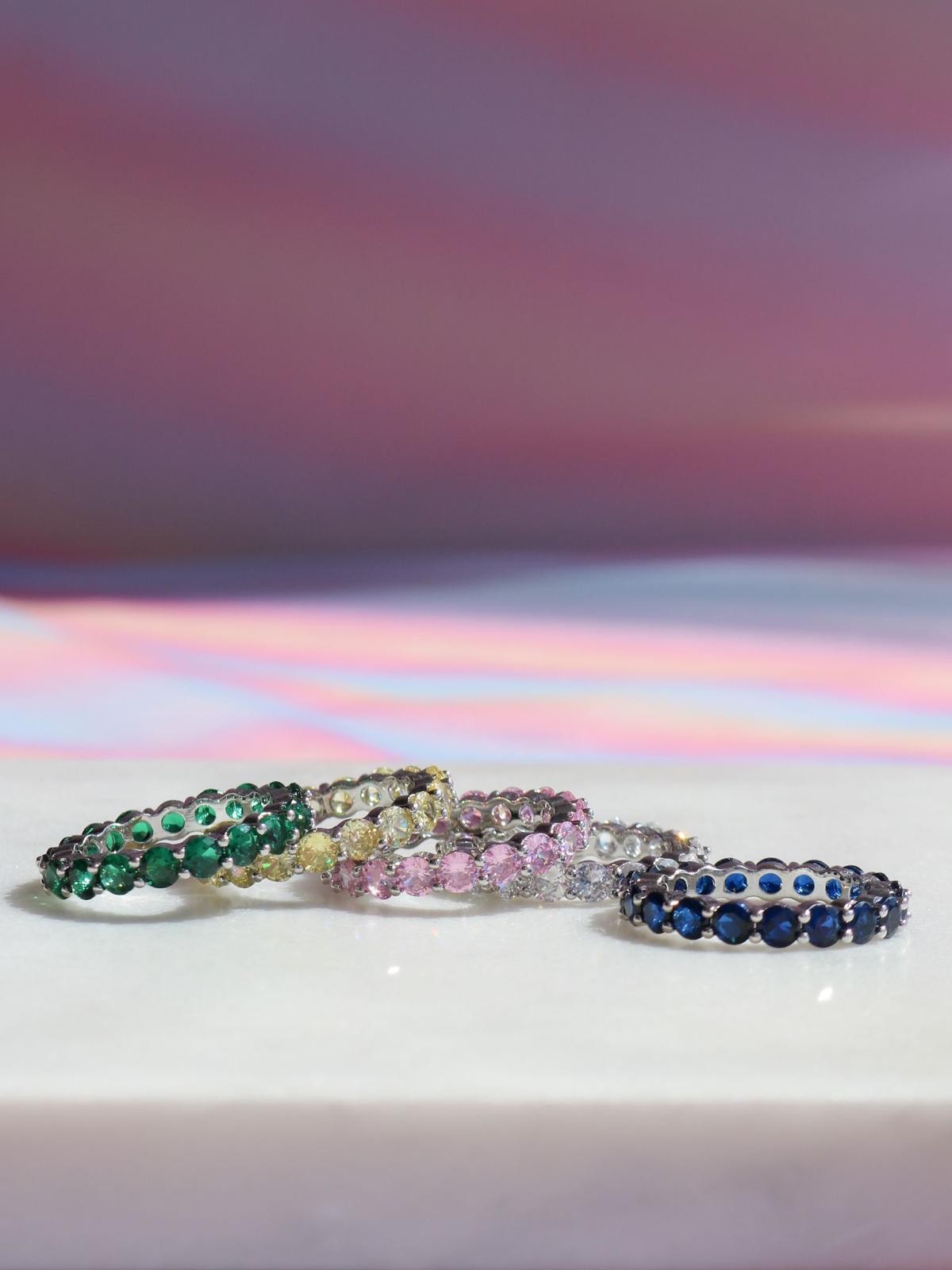 Multi Circle Ring Colors Collection