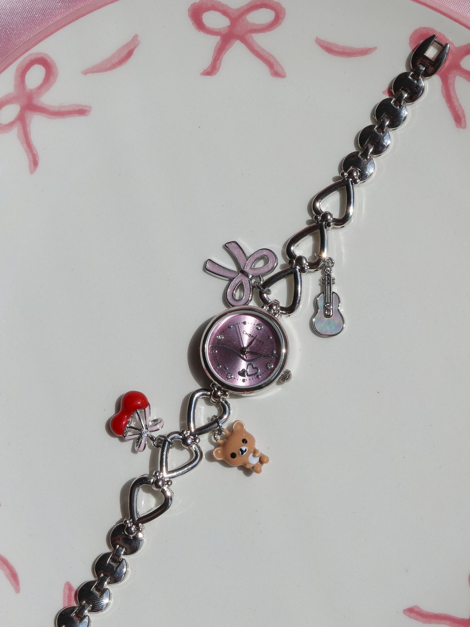 Heart Beat Personalized Charm Watch