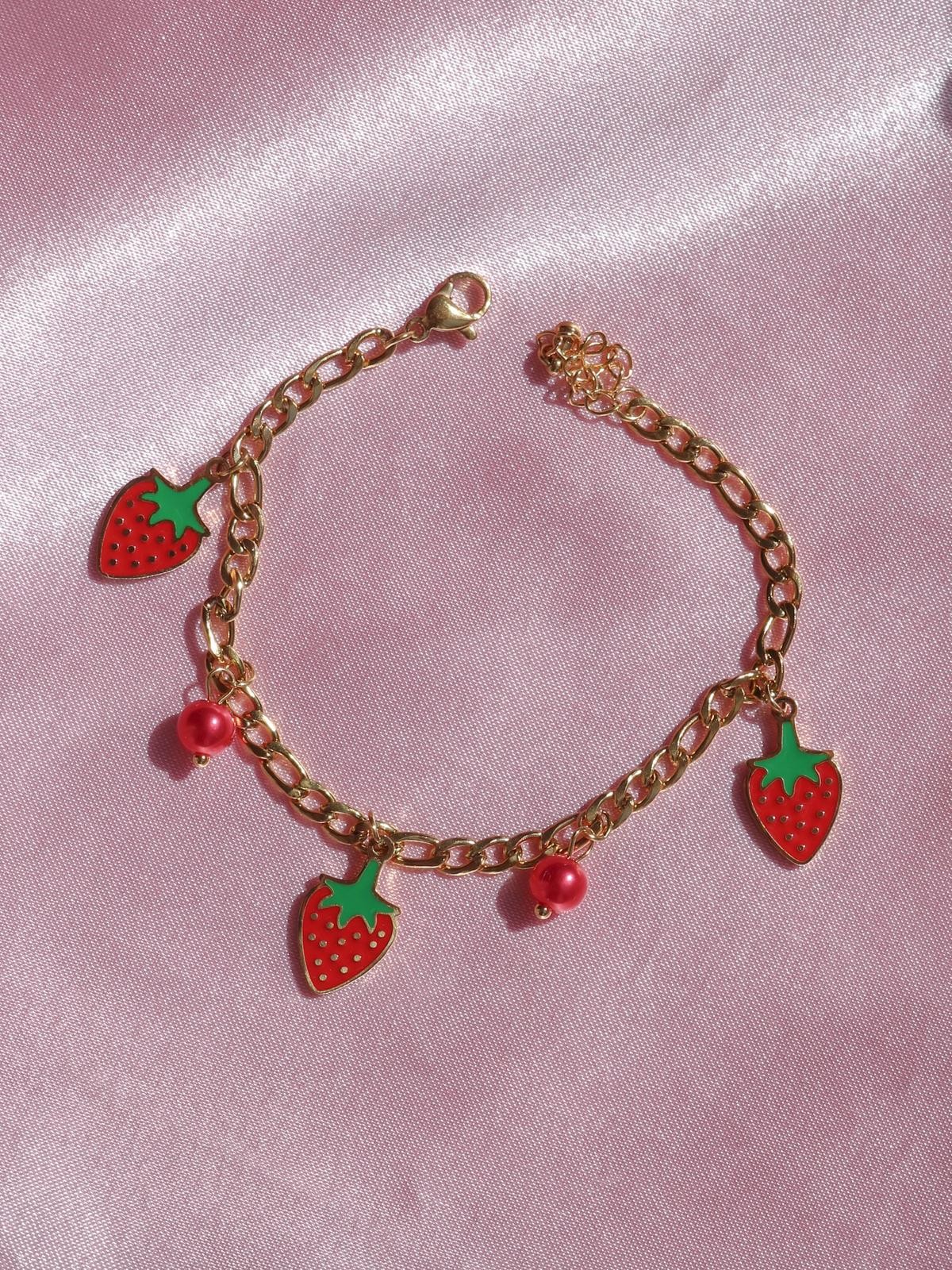 Cherry Pop Çelik Charm Bileklik