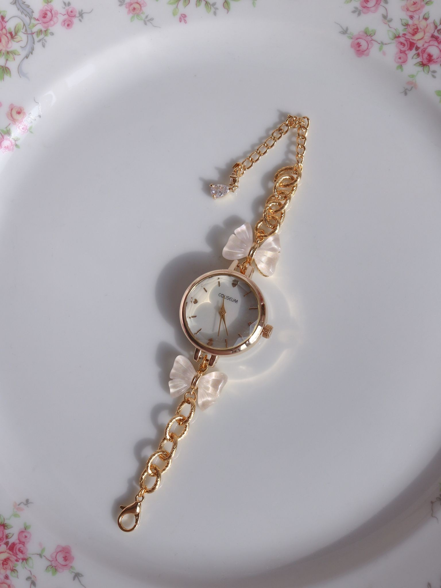 Soft White Bow Watch