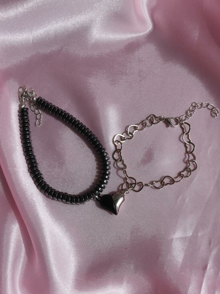 Heart Magnet Couple Bracelet