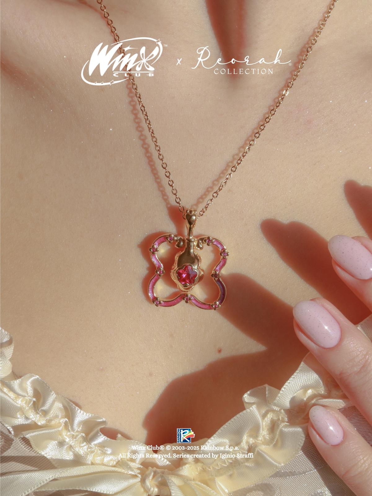 Winx Club® Flora Fairy Dust Bottle Kolye