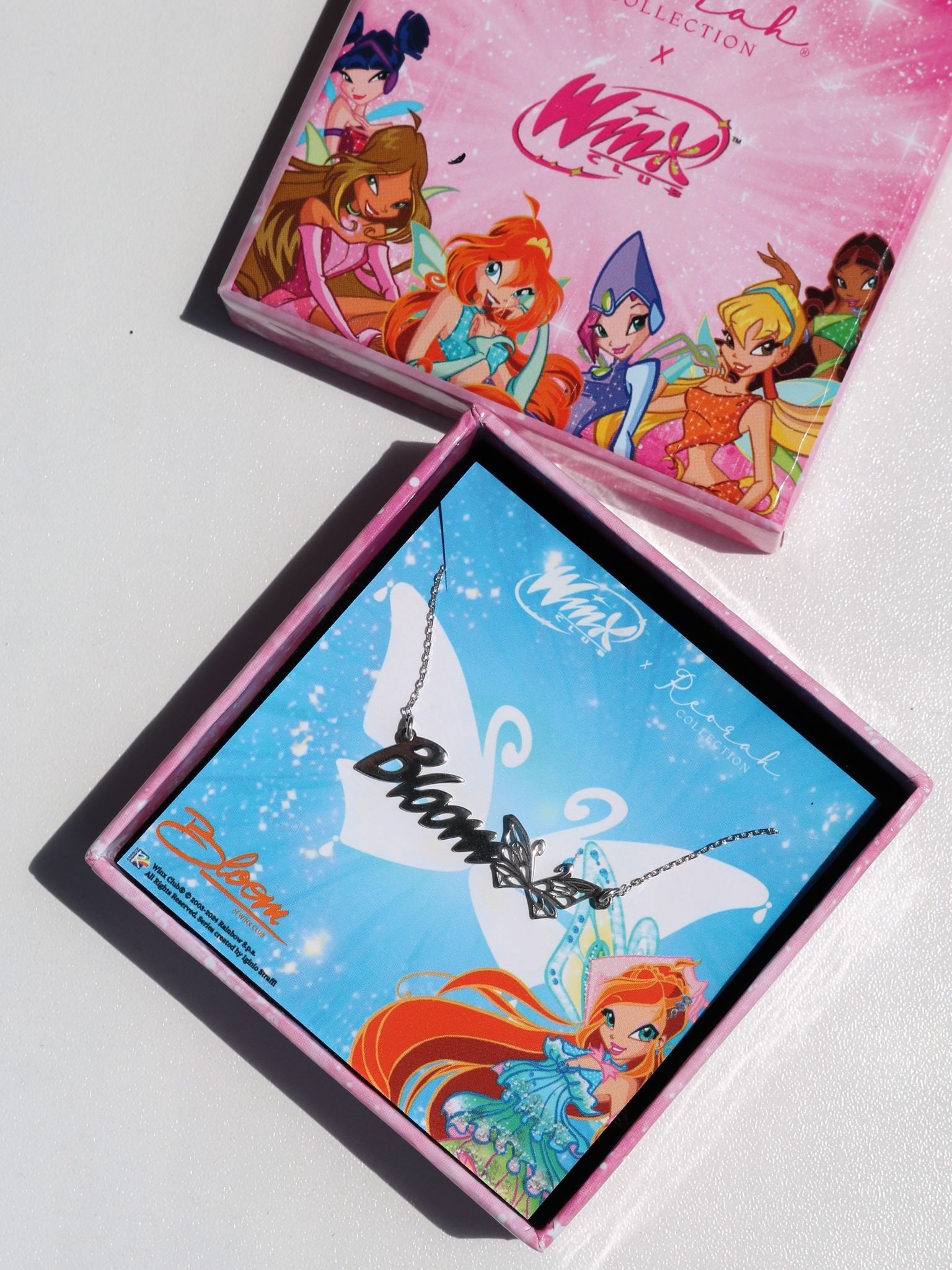 Winx Club® Bloom Kişiye Özel Enchantix Wings İsim Kolye