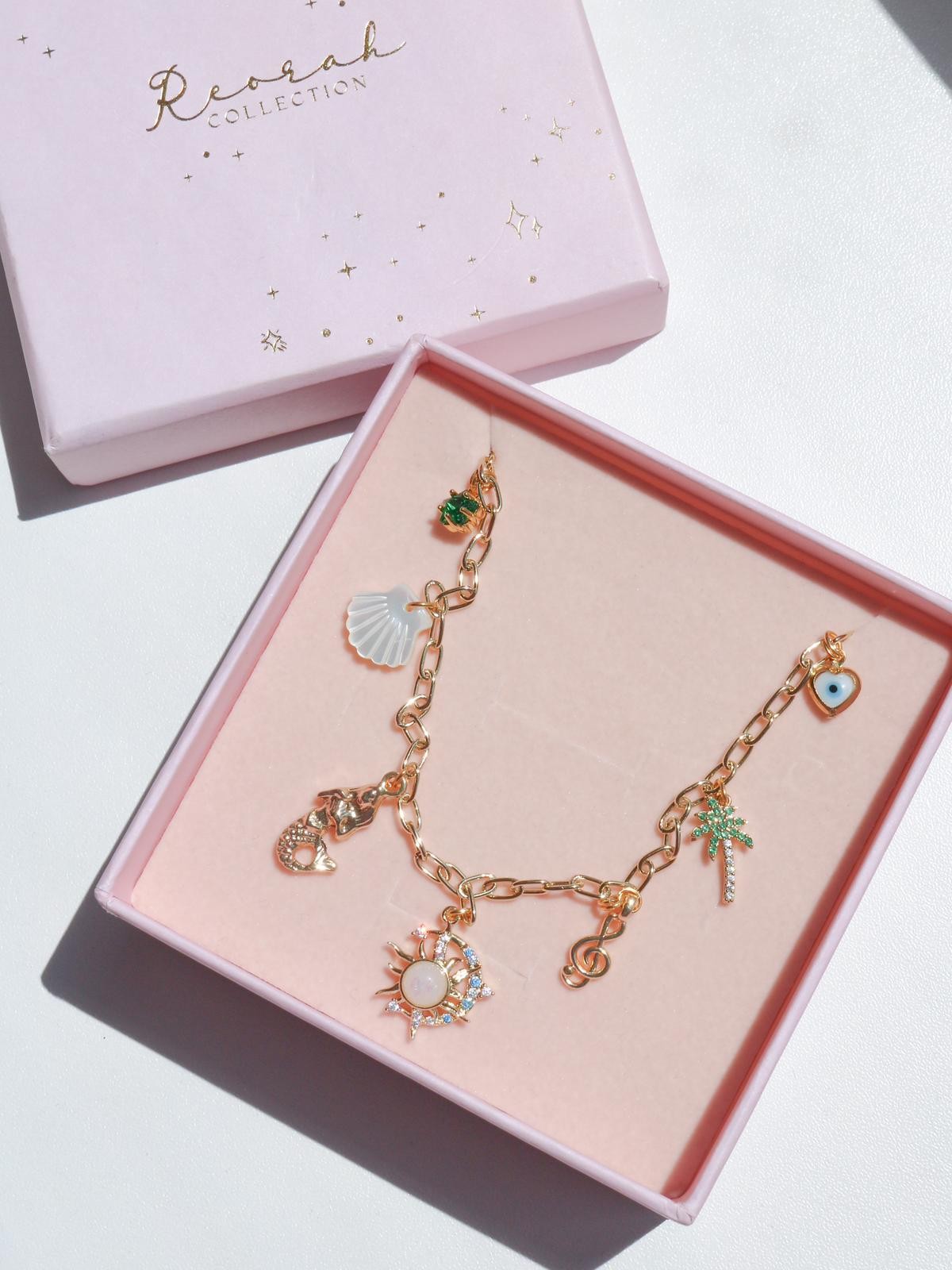 Mermaid’s Paradise Charm Kolye Xuping Zincir