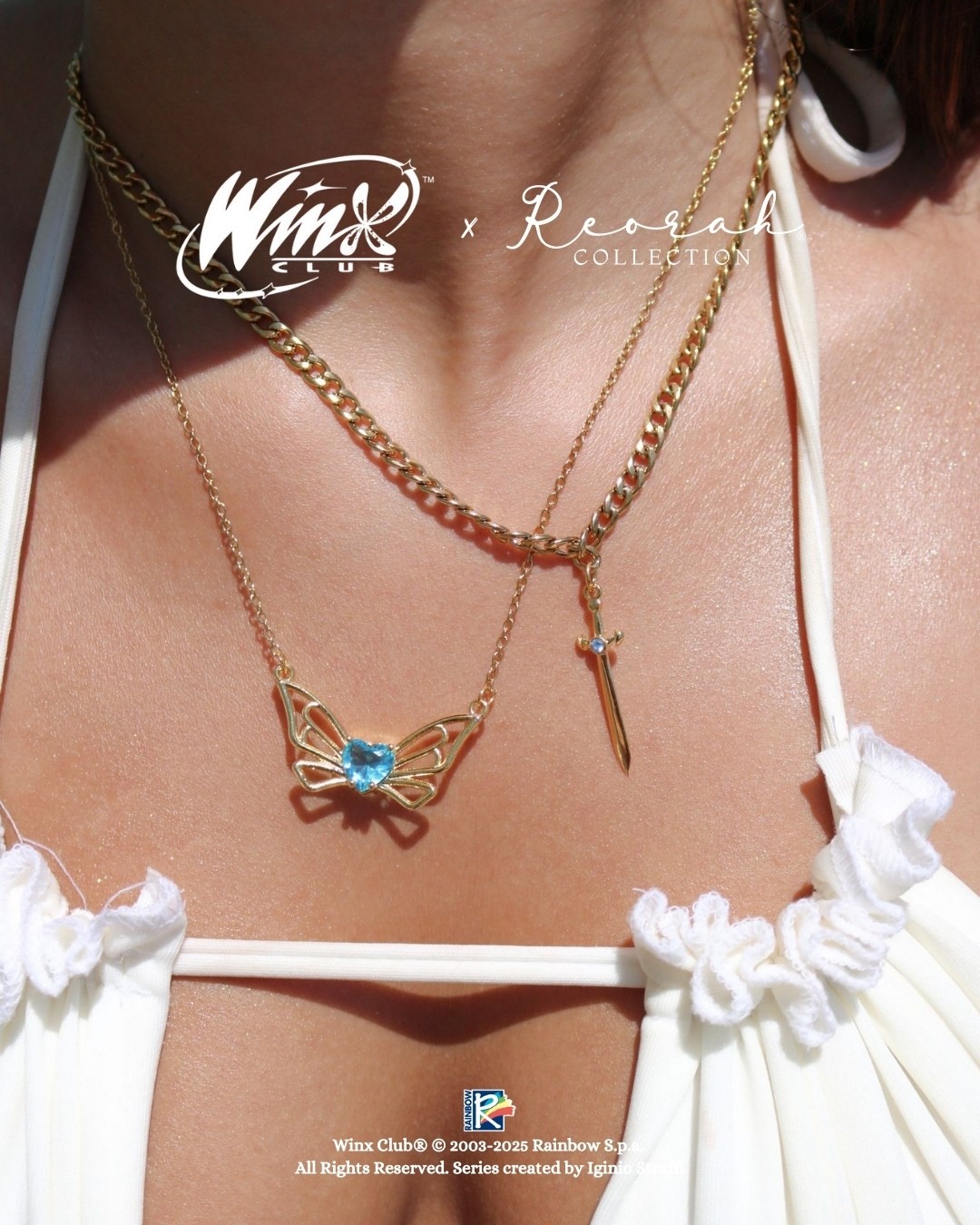 Winx Club® Bloom and Sky Couple Necklace