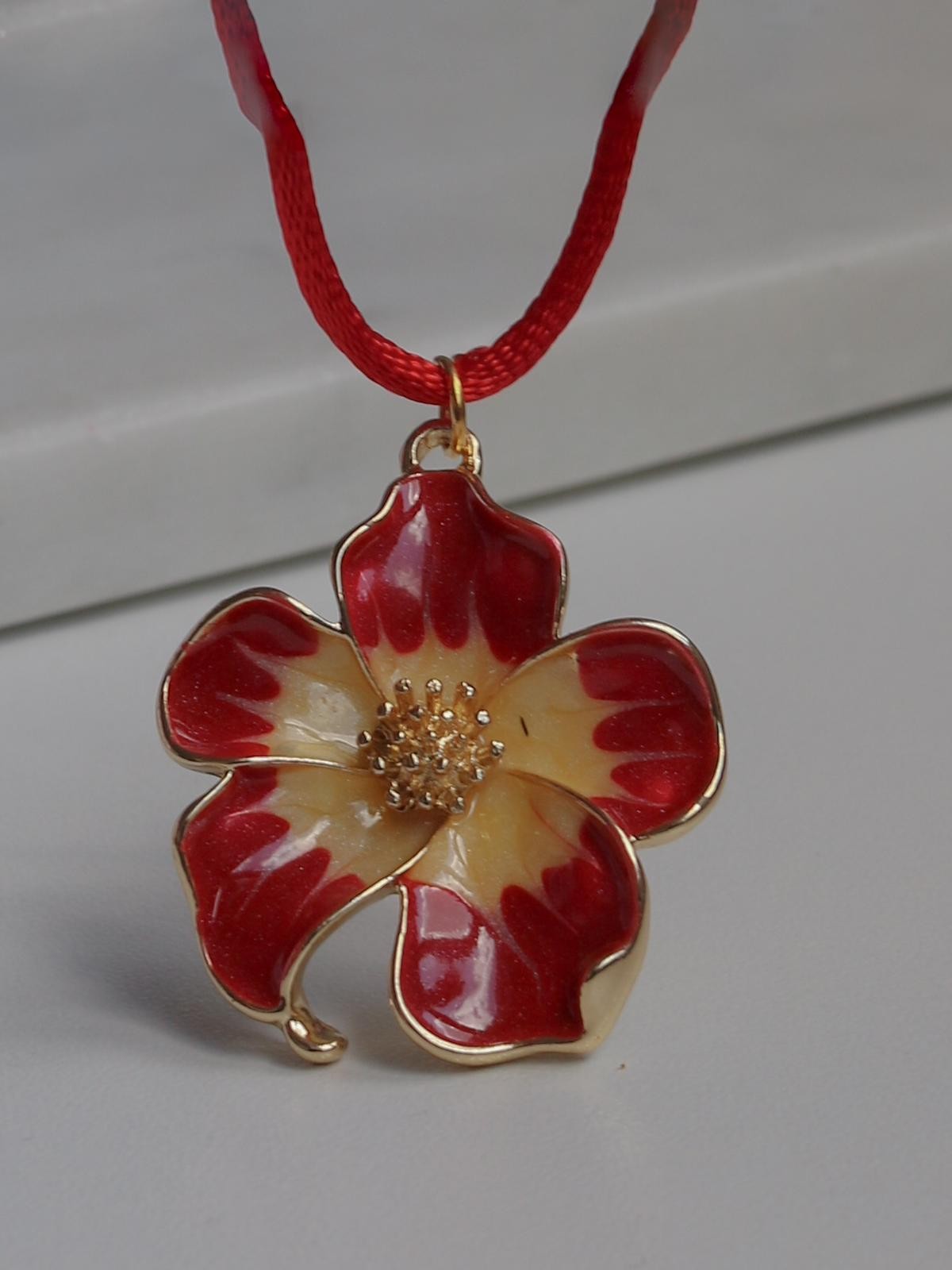 Orchid Rope Necklace