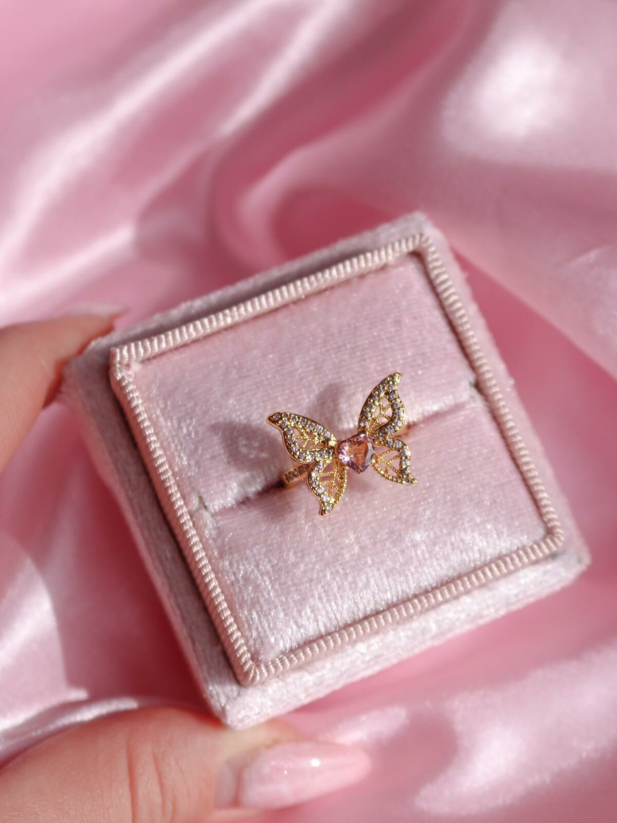 Love of a Butterfly Ring