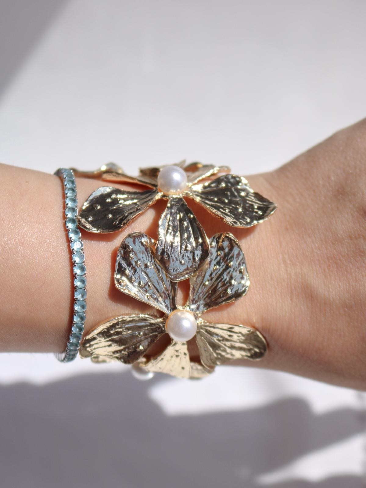 Pearly Flower Bileklik