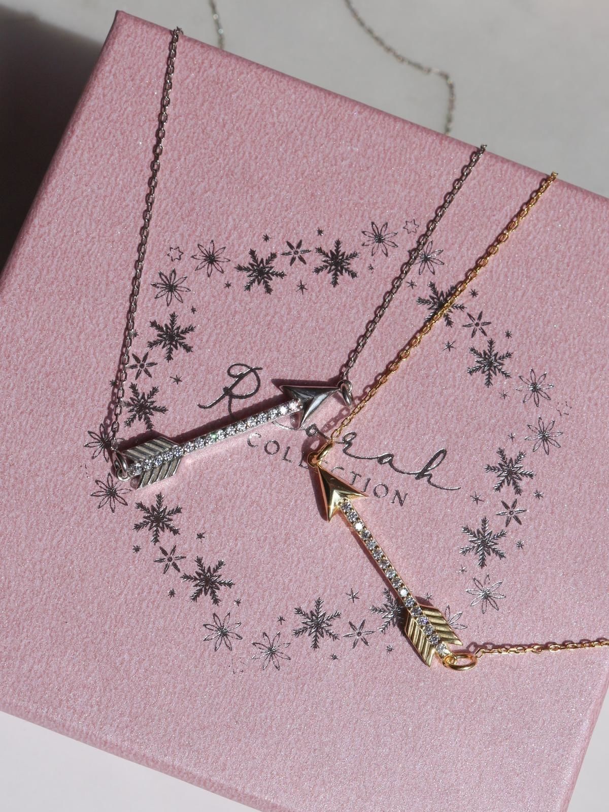 Hawkeye Arrow 925 Silver Necklace