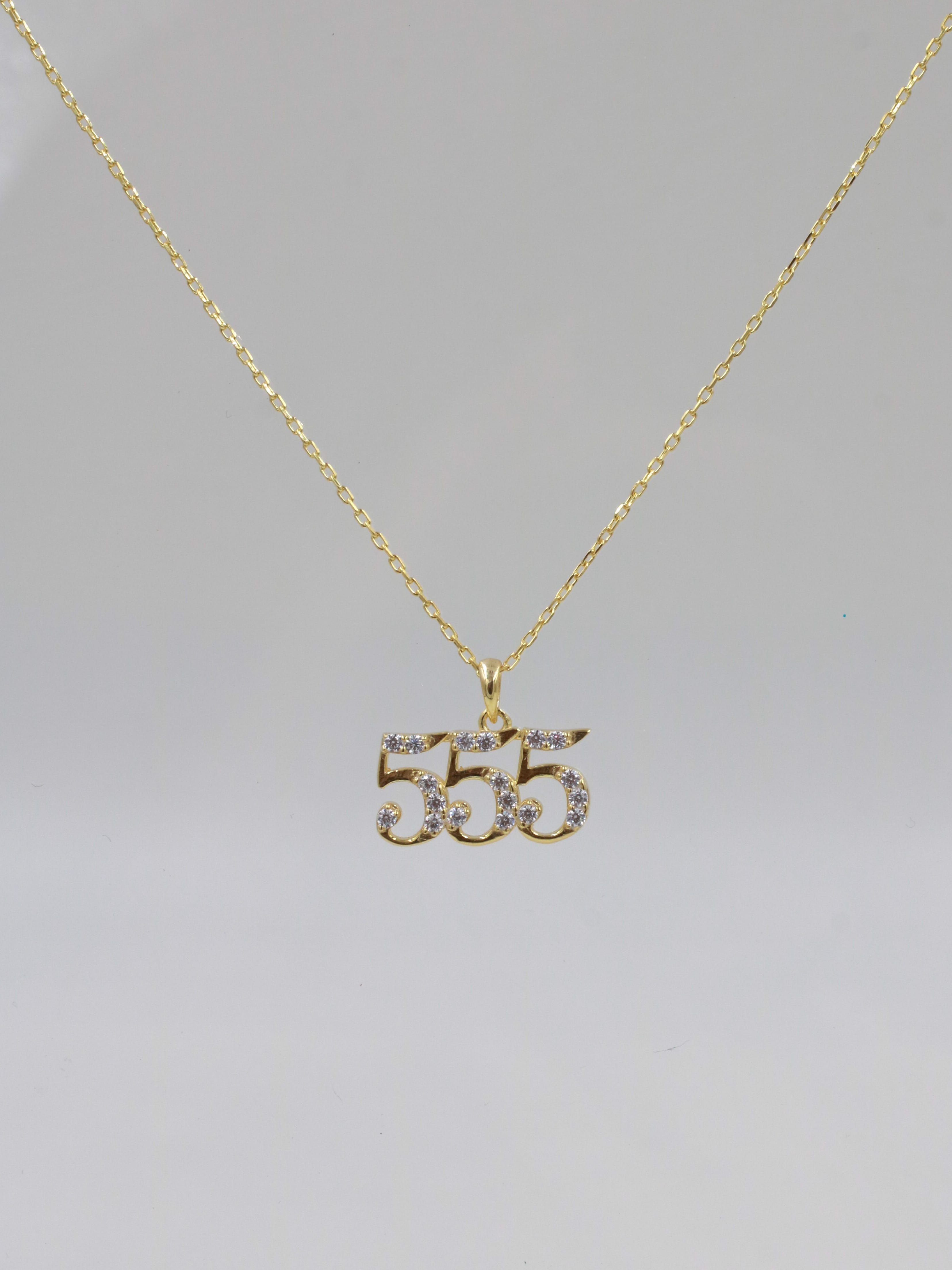 Angel Numbers Code Necklace 925 Silver Necklace