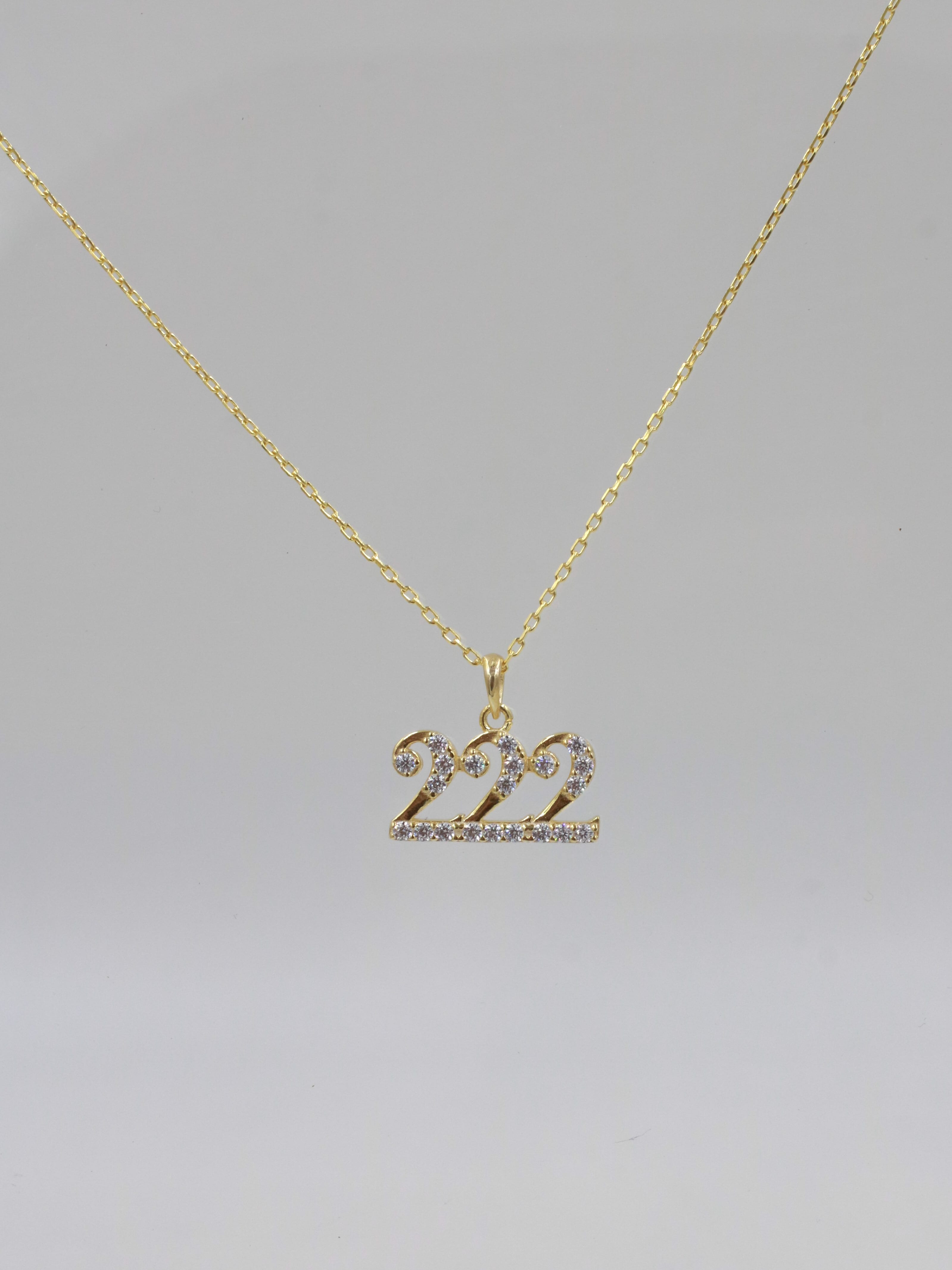 Angel Numbers Code Necklace 925 Silver Necklace