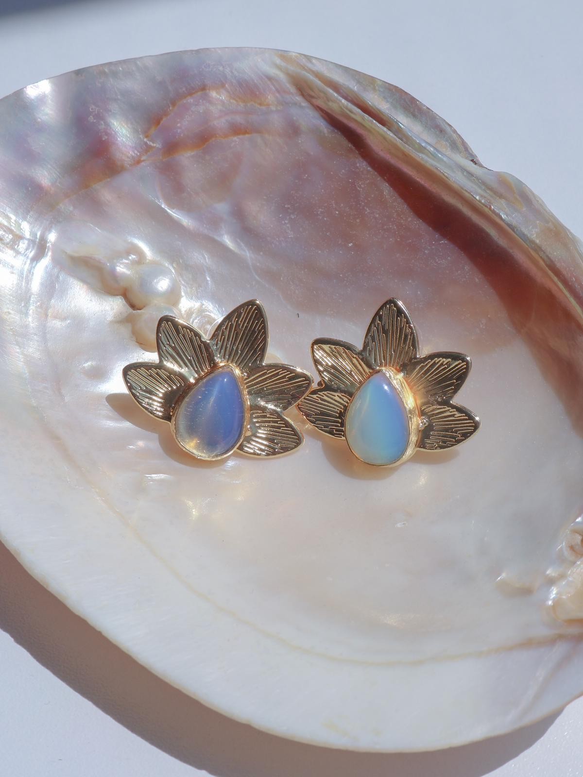 Anatolia Opal Stone Earrings