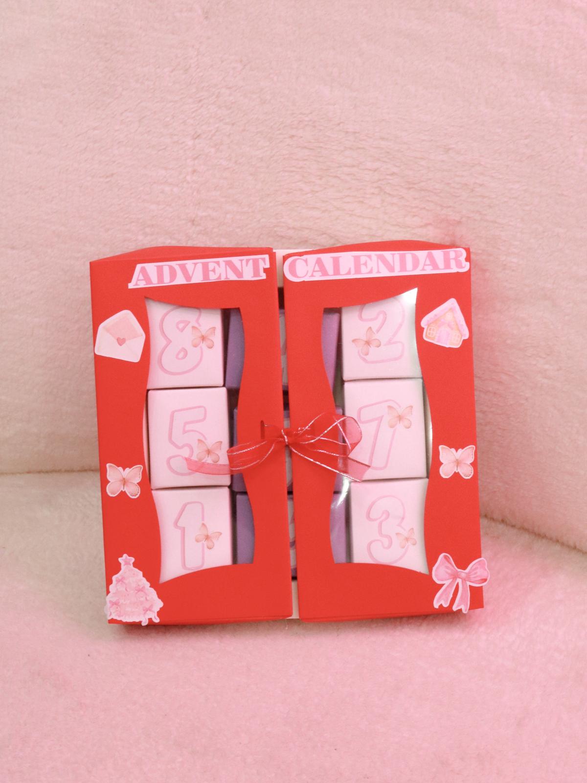 Reorah Kırmızı Takı Advent Calendar 9 Adet