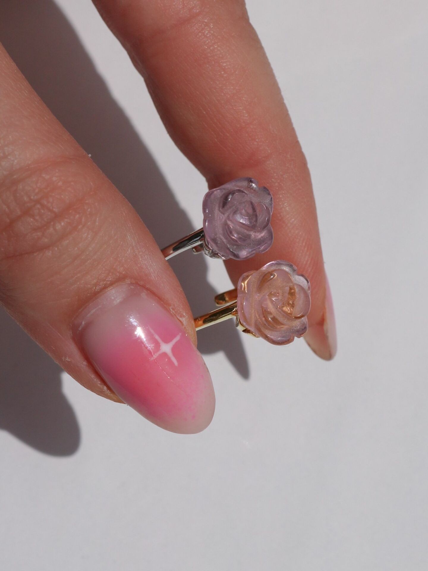 Soft Rose 925 Silver Ring