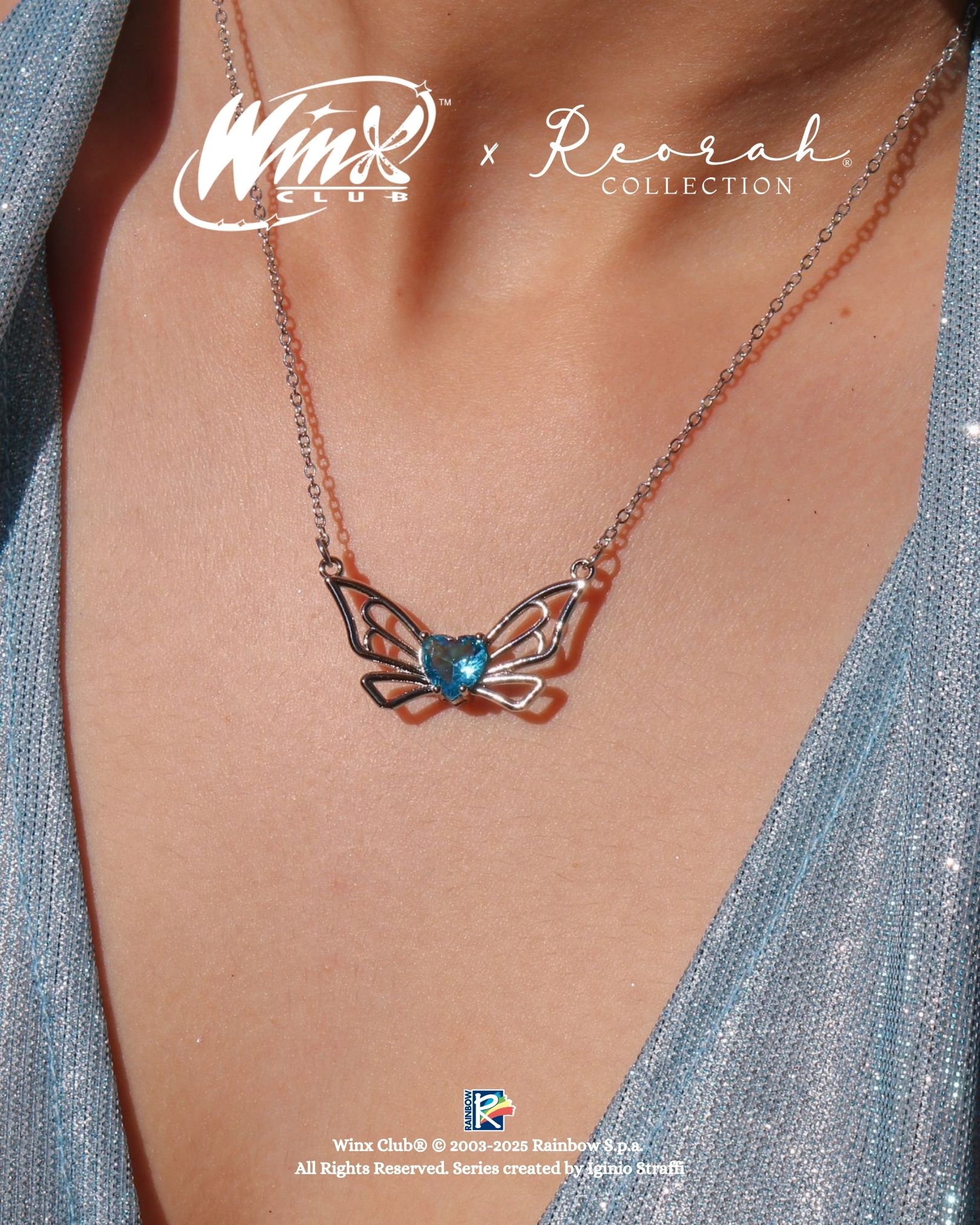 Winx Club® Bloom ve Sky Çift Kolyesi