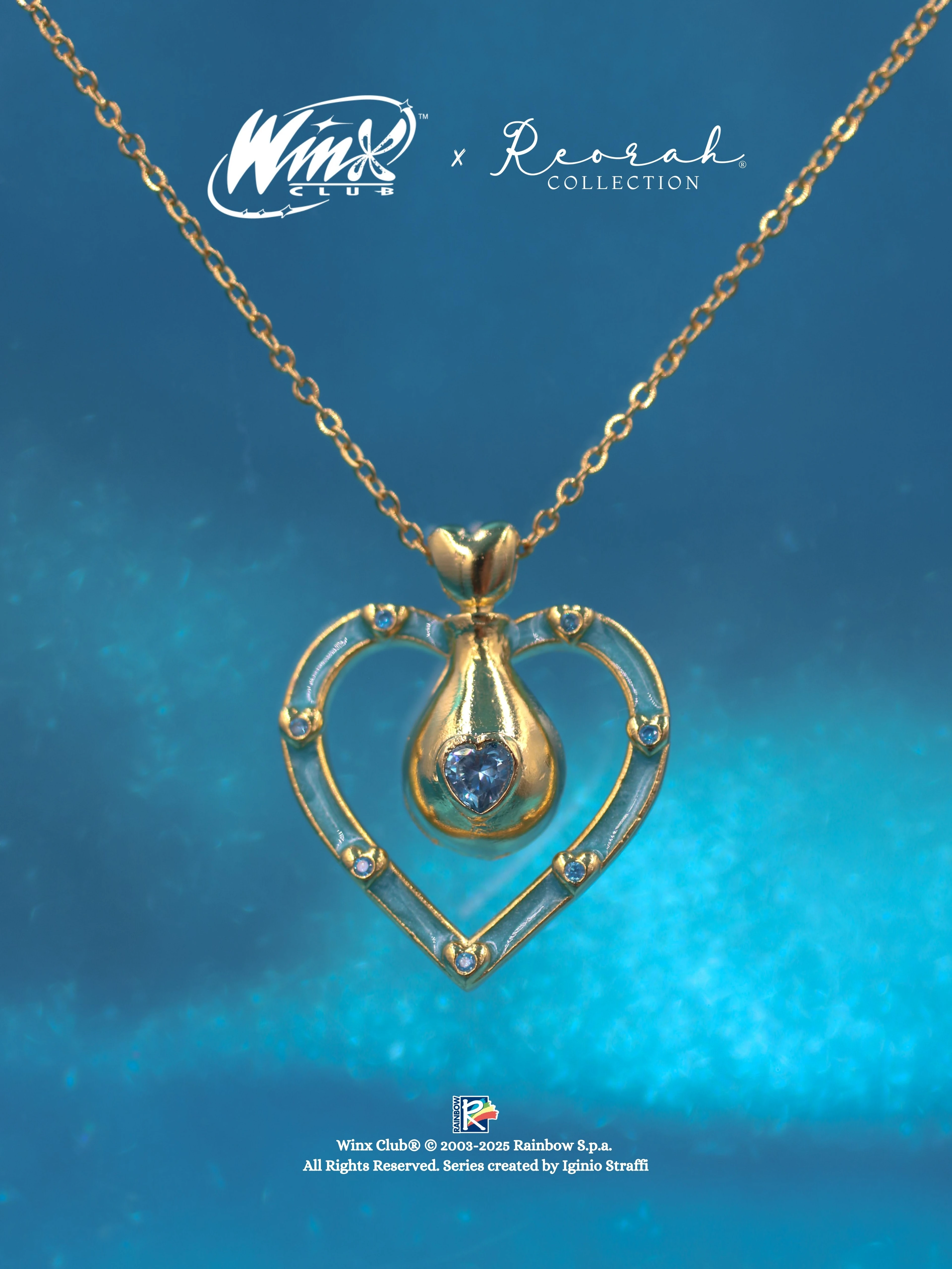 Winx Club® Bloom Fairy Dust Bottle Kolye