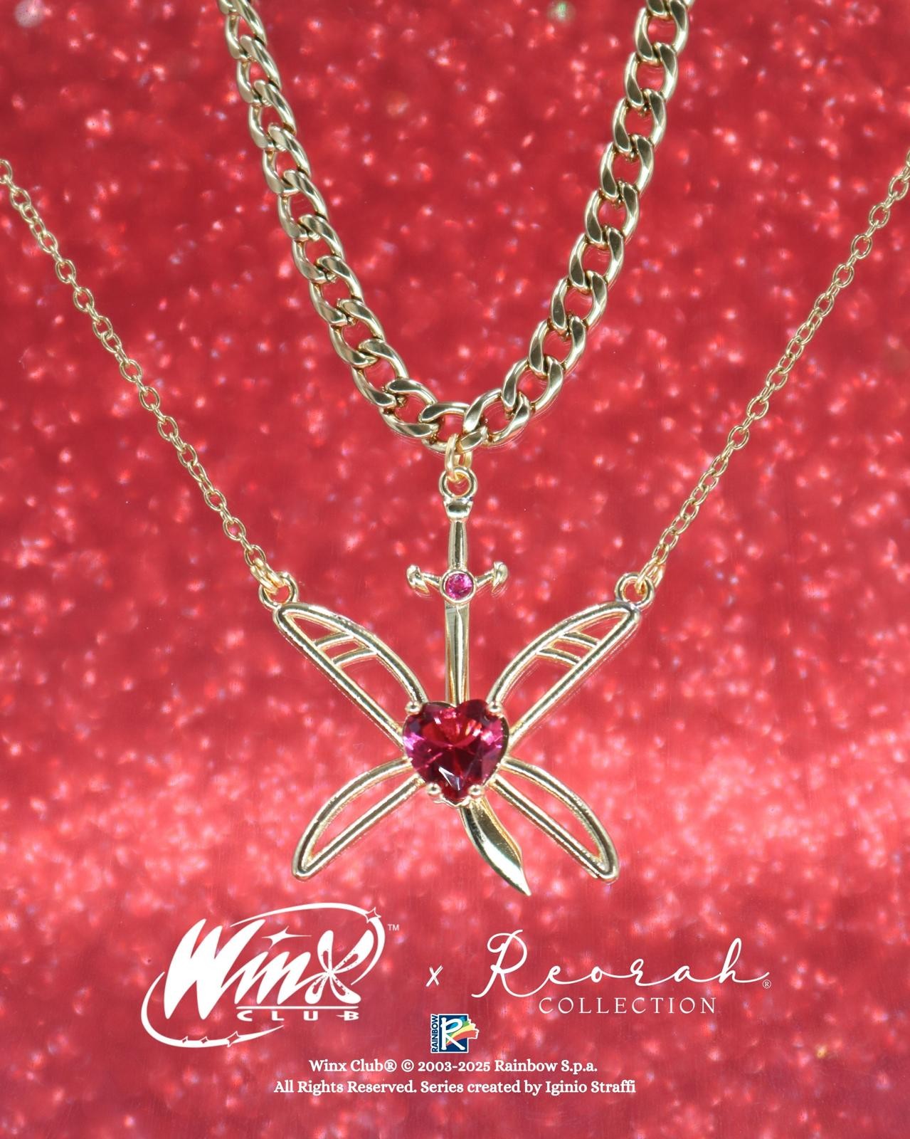 Winx Club® Musa ve Rive Çift Kolyesi