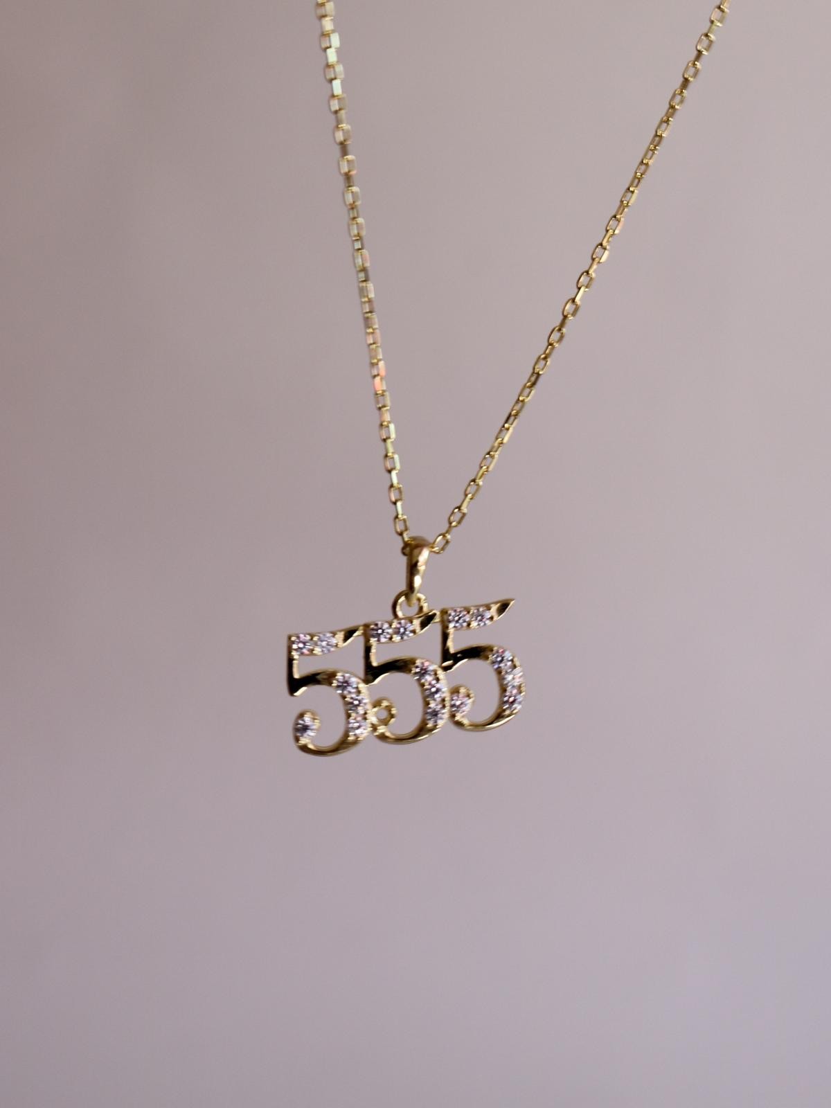 Angel Numbers Code Kolye 925 Gümüş Kolye