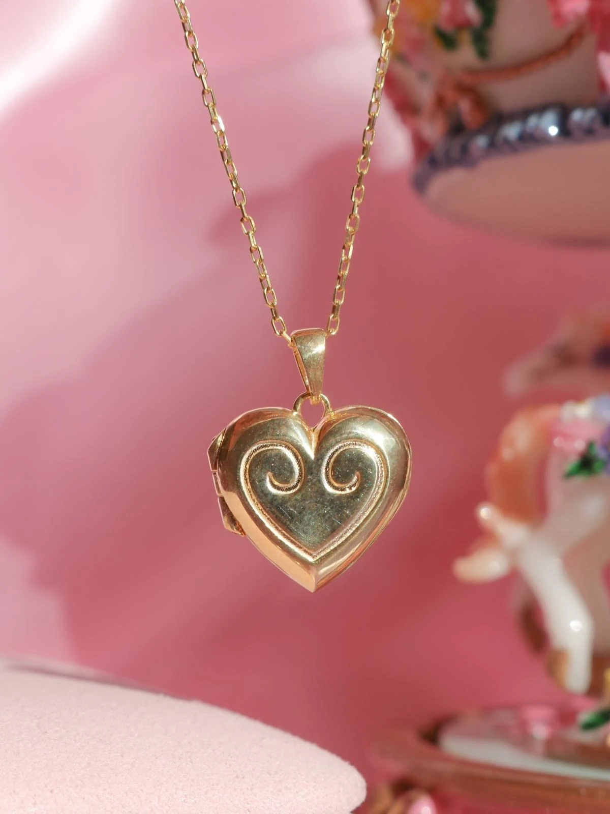 Sugar Plum Princess Clara Kişiye Özel Fotoğraflı Kapaklı 925 Gümüş Kolye