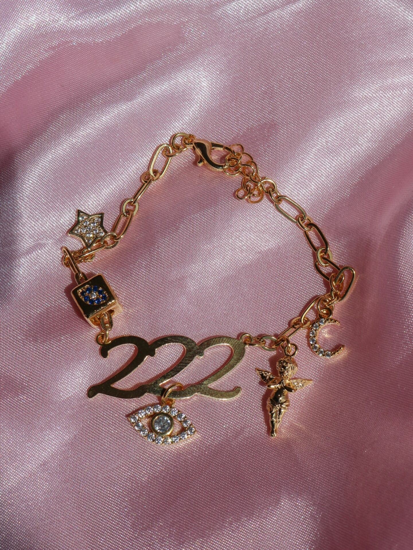 Angel Numbers Lucky Charm Bracelet