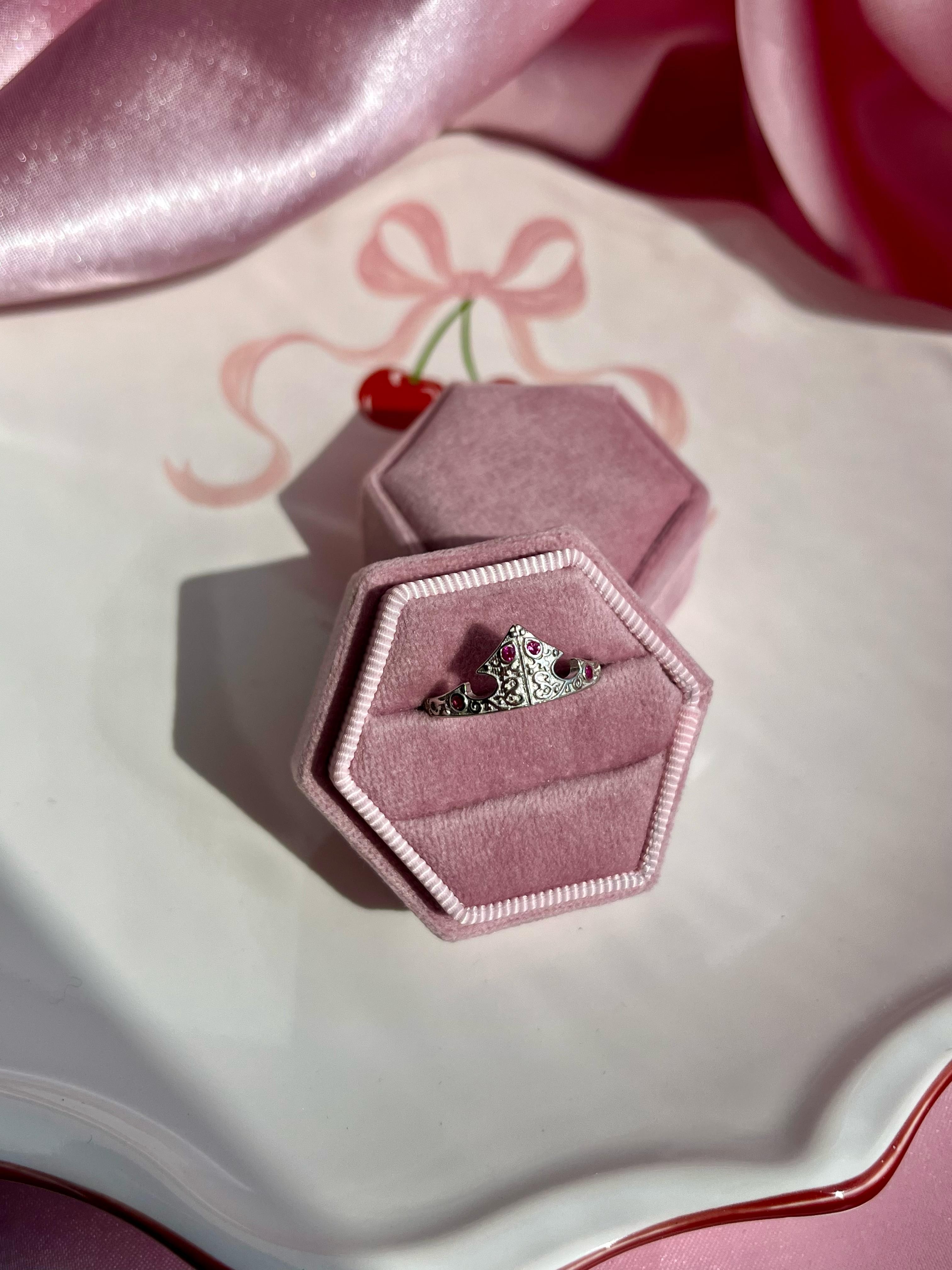 Aurora Crown Ring 925 Silver