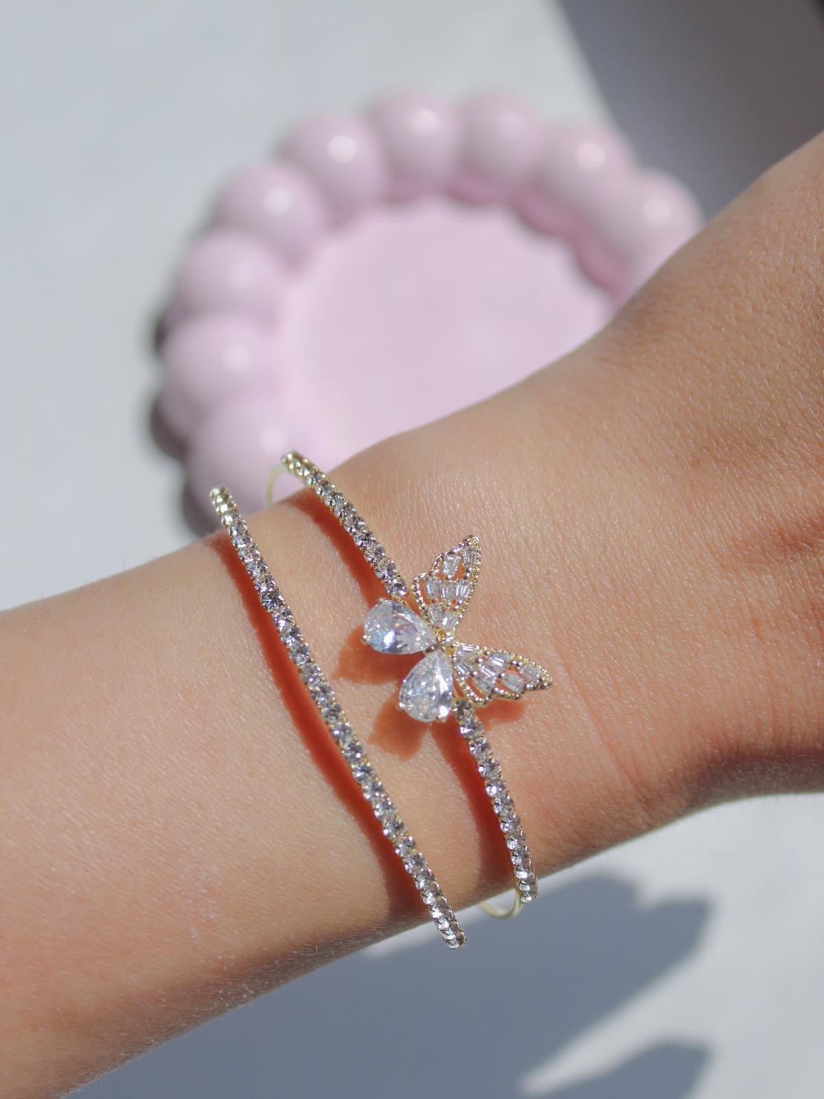 Butterfly Gem Bileklik