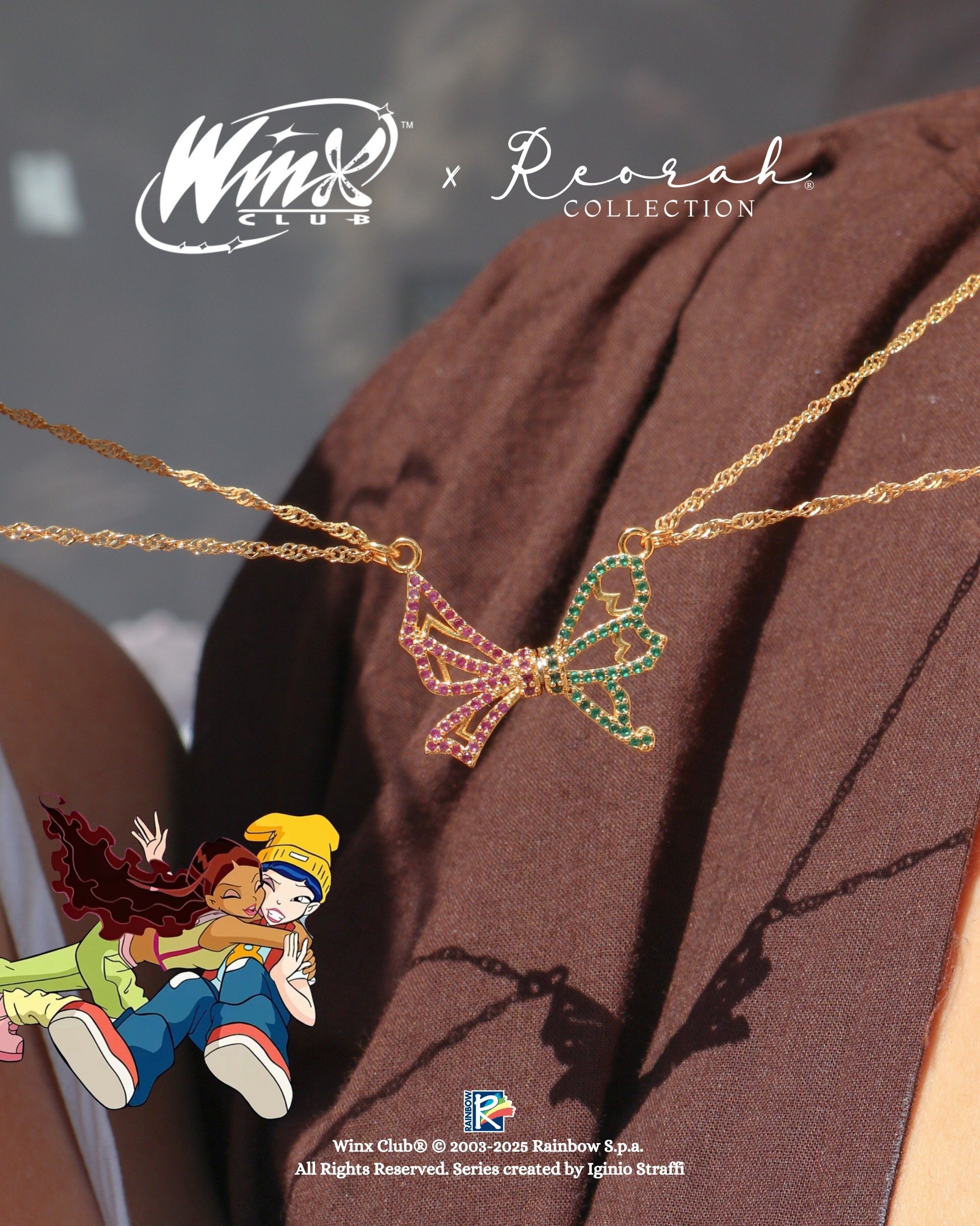 Winx Club® Enchantix Wings Mıknatıslı Arkadaşlık Kolyesi