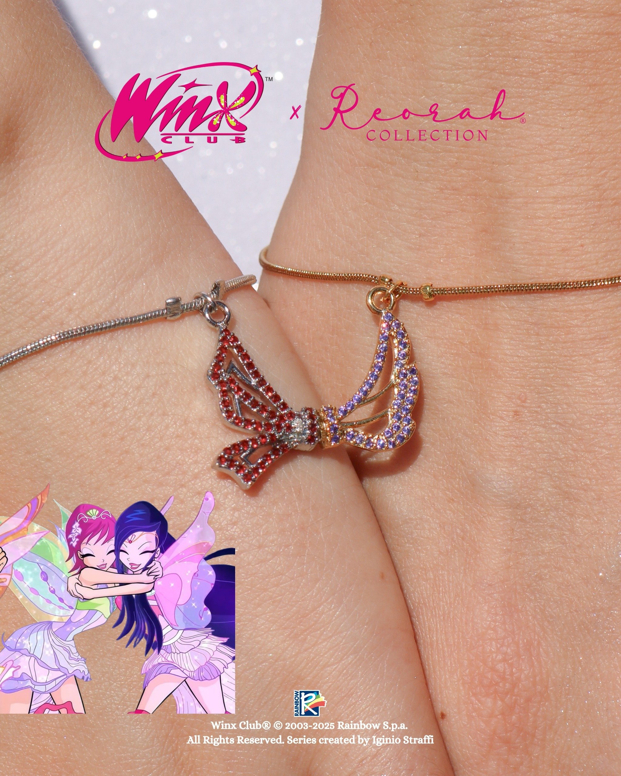 Winx Club® Enchantix Wings Mıknatıslı Arkadaşlık Bilekliği