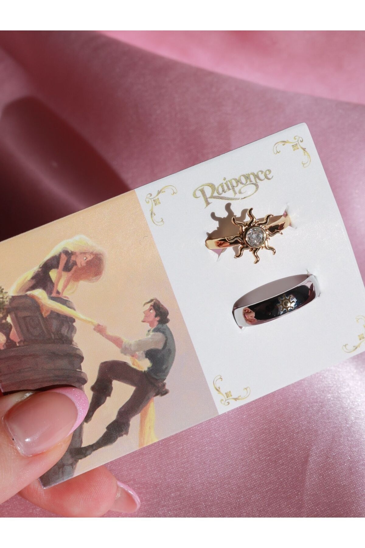 Rapunzel Couple Rings