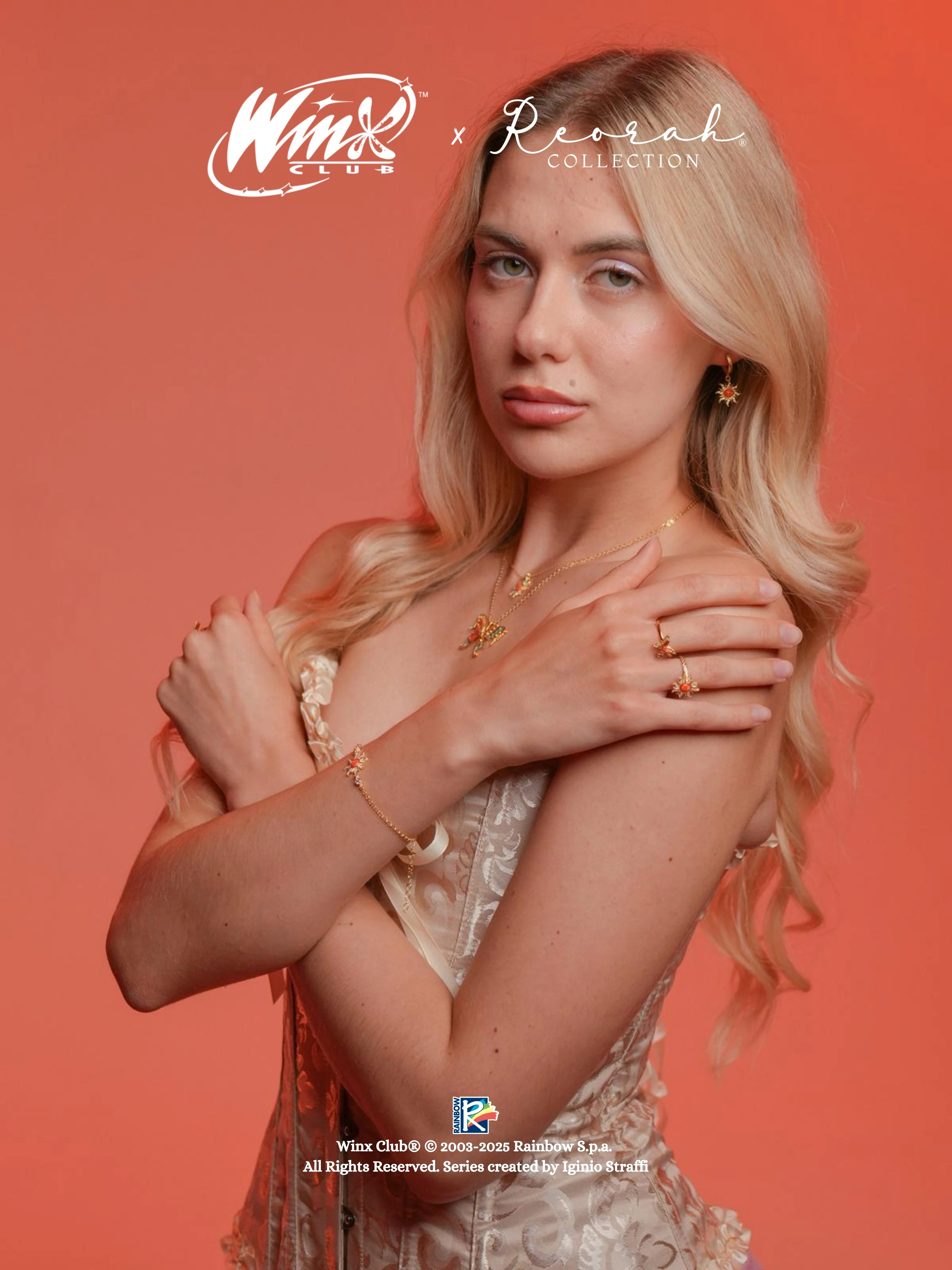 Winx Club® Stella Opal Sun Bileklik 925 Ayar Gümüş