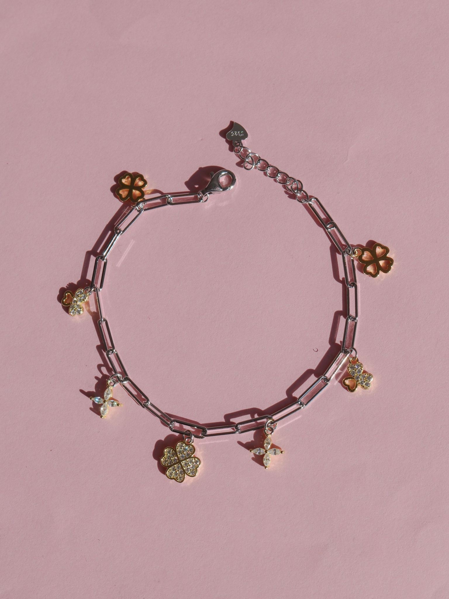 Charm of Luck 925 Silver Bracelet