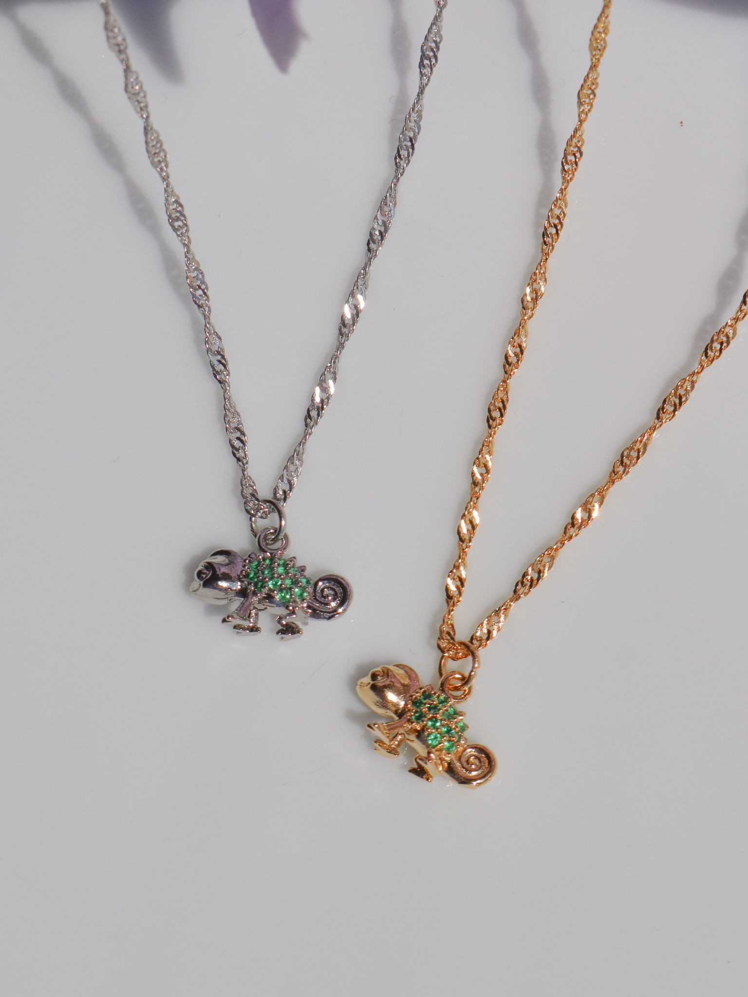 Rapunzel's Pascal Necklace