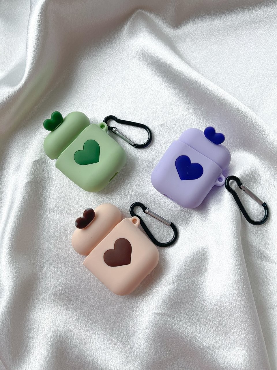Sage Green-Brown-Purple Airpods/ pro Cases