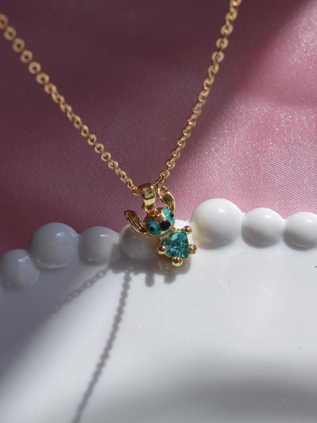 Stitch Çelik Kolye