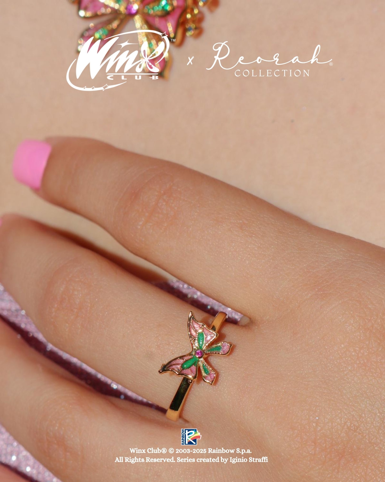 Winx Club® Flora Enchantix Fairy Wings Yüzük