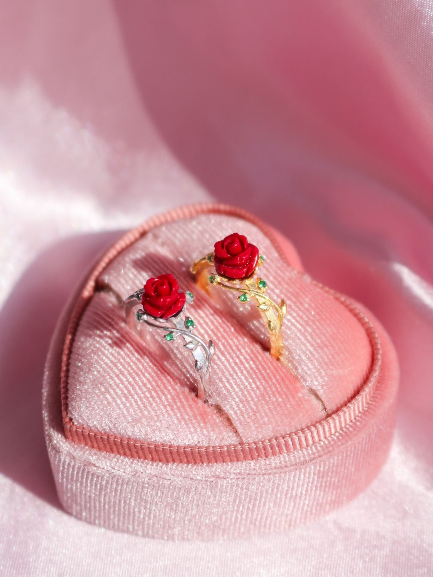 Belle Rose Ring 925 Silver