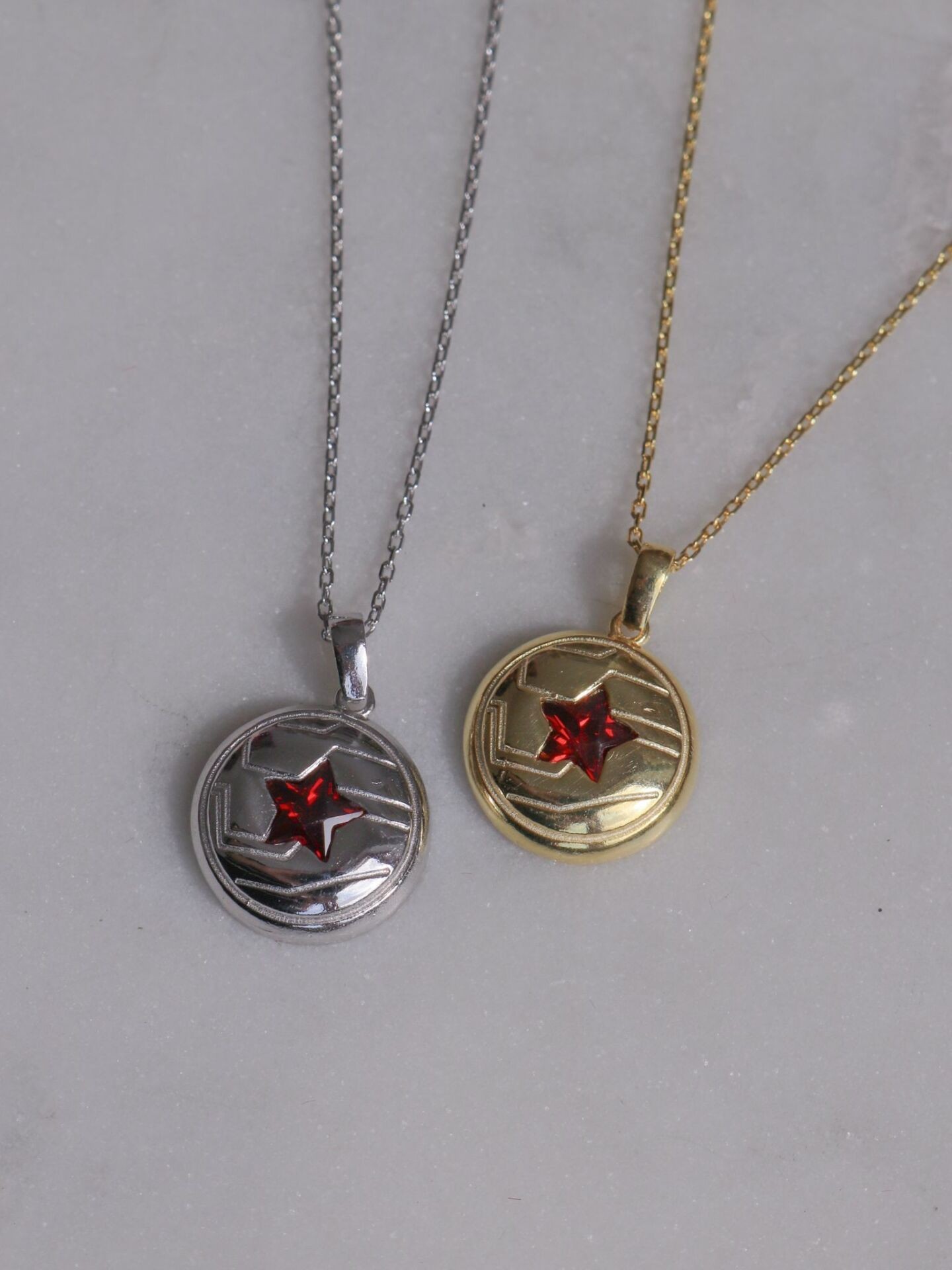 Winter Soldier 925 Silver Necklace
