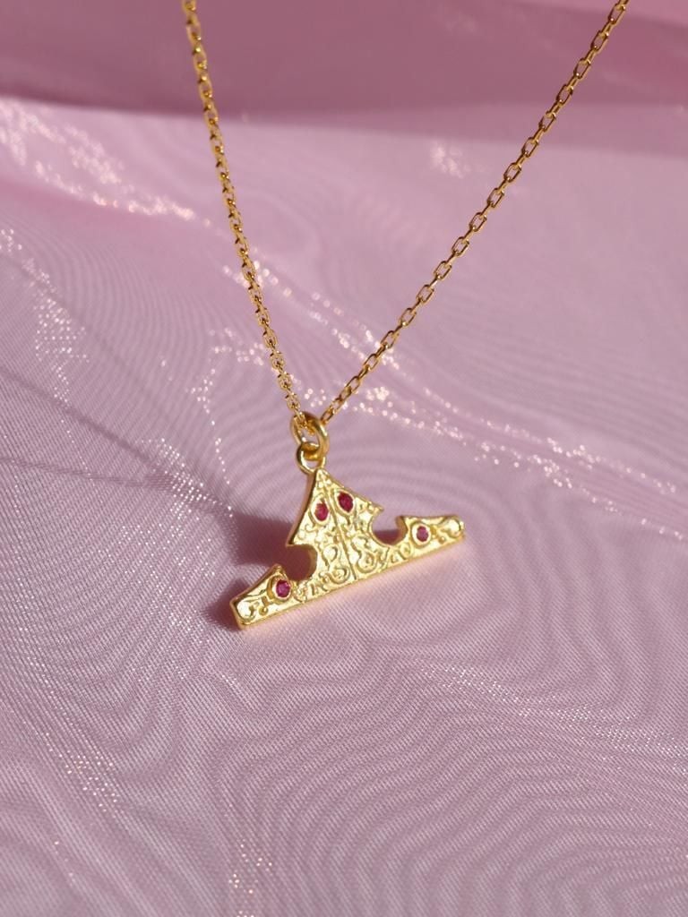 Aurora Crown Necklace 925 Silver