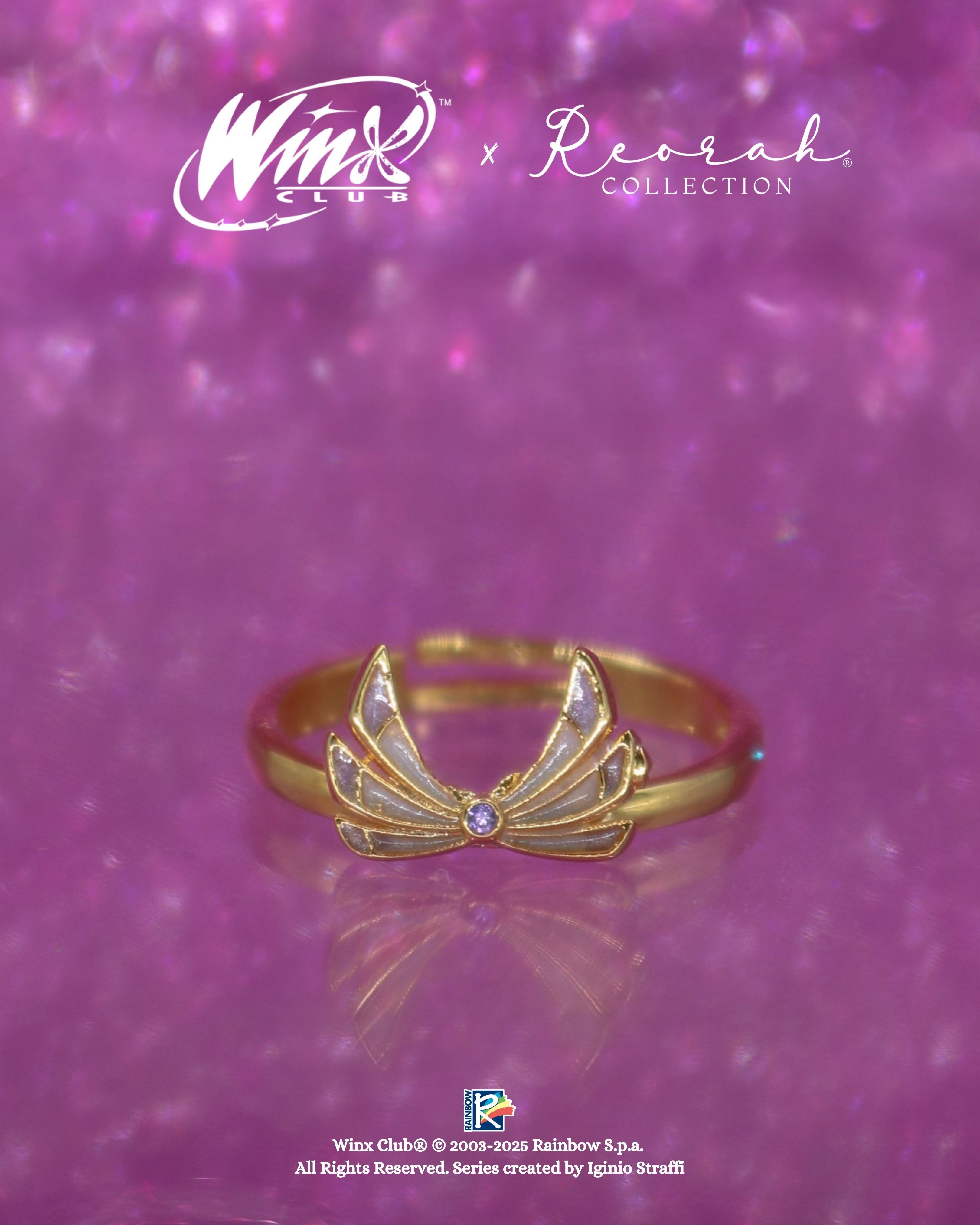 Winx Club® Tecna Enchantix Fairy Wings Yüzük