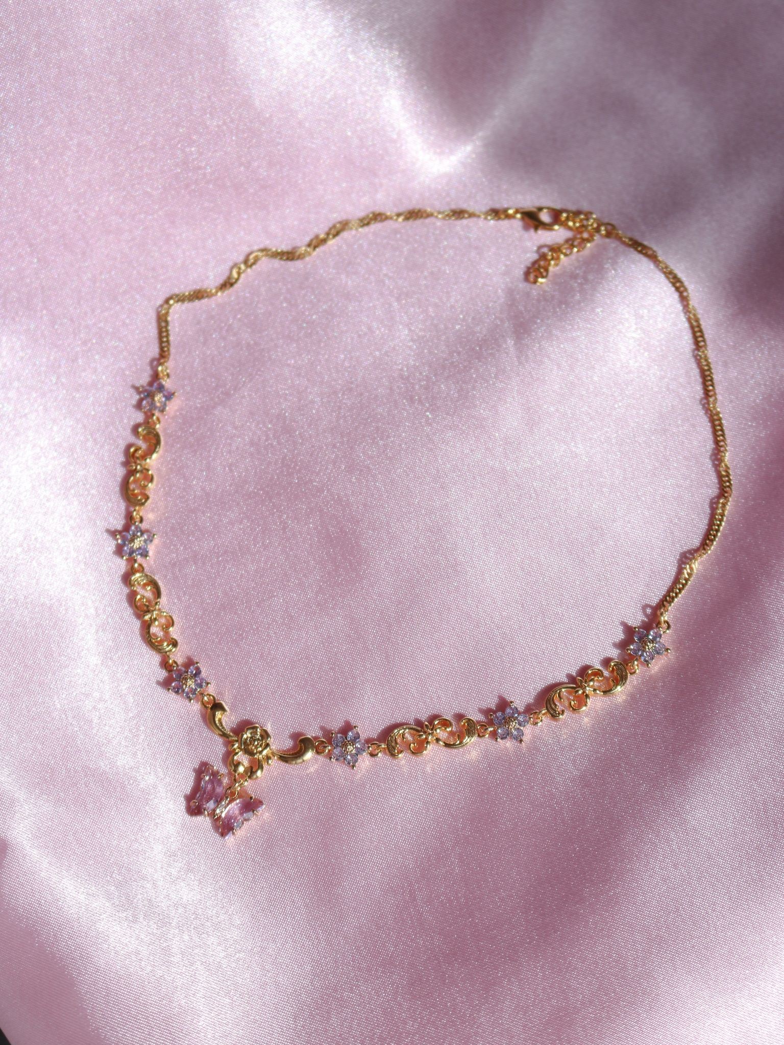 Butterfly Tale Choker Necklace