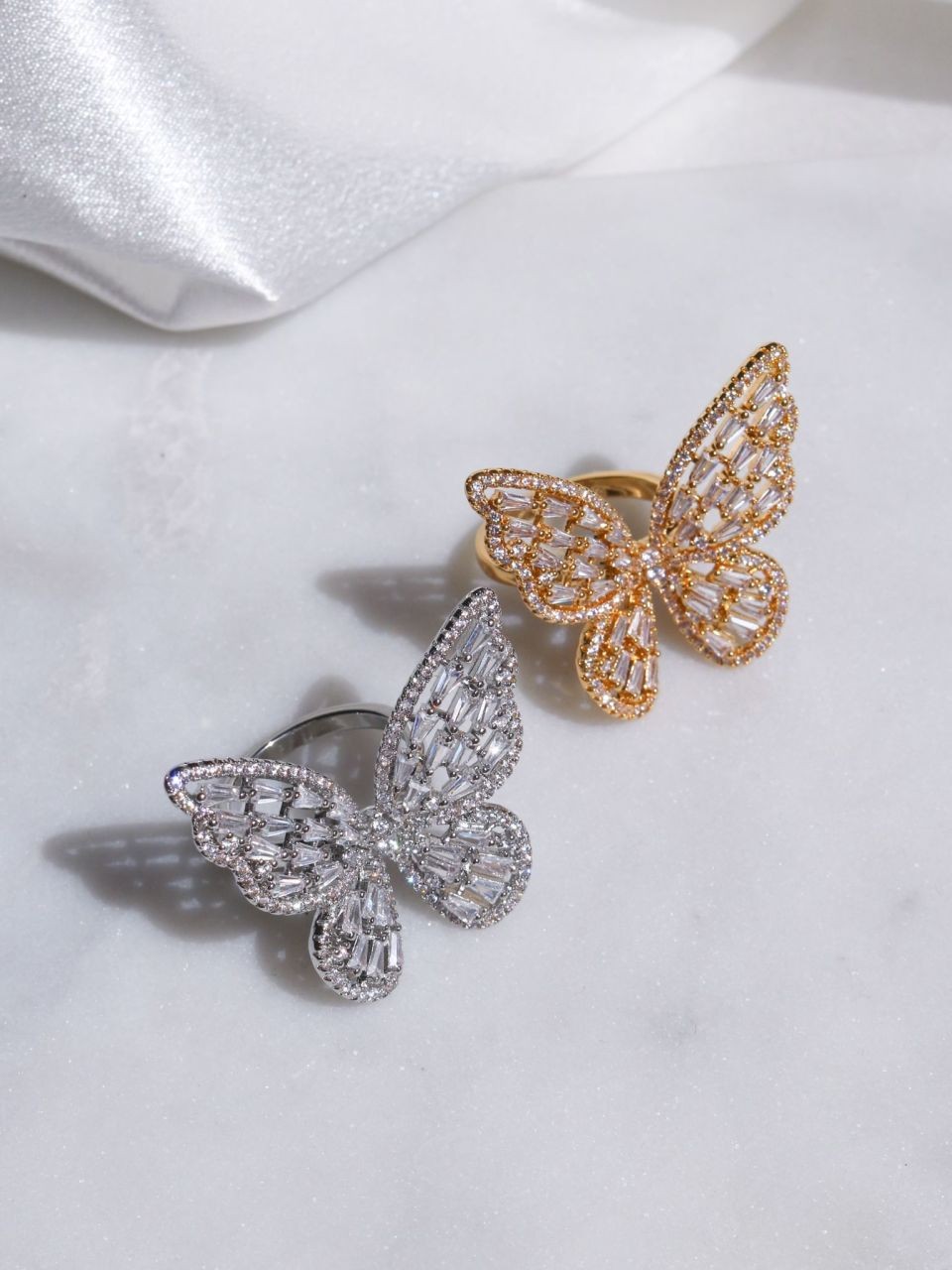 Shining Big Butterfly Ring