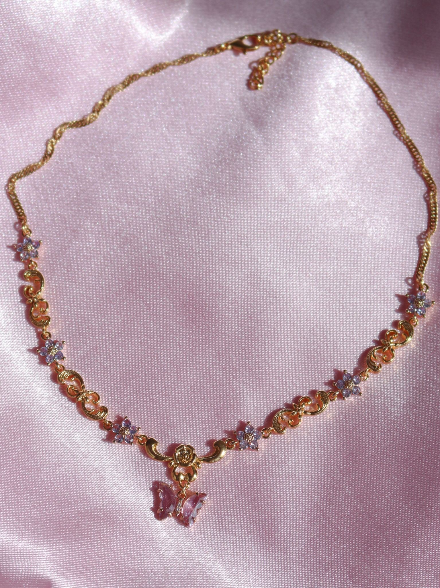 Butterfly Tale Choker Necklace