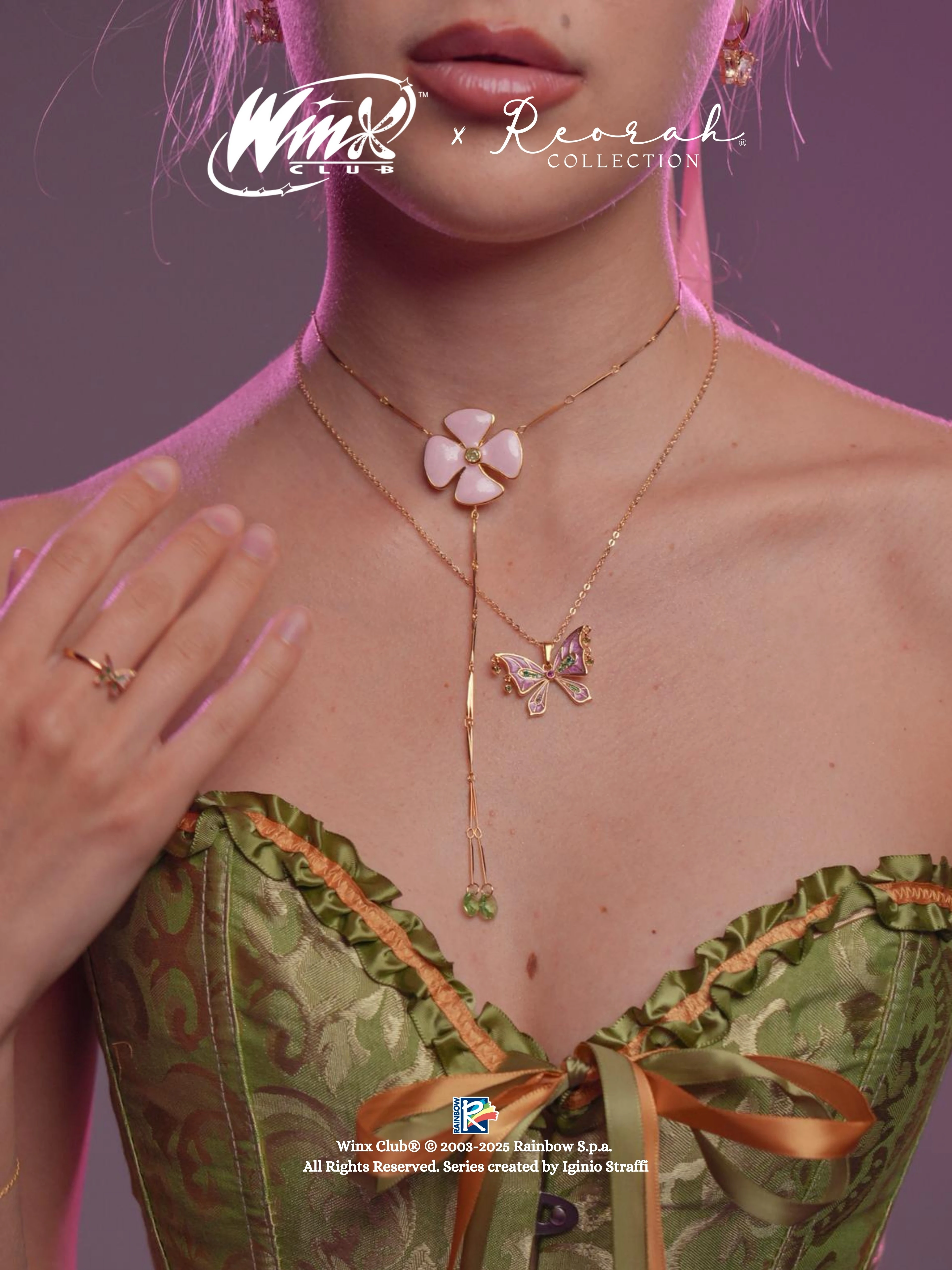 Winx Club® Flora Enchantix Fairy Wings Kolye