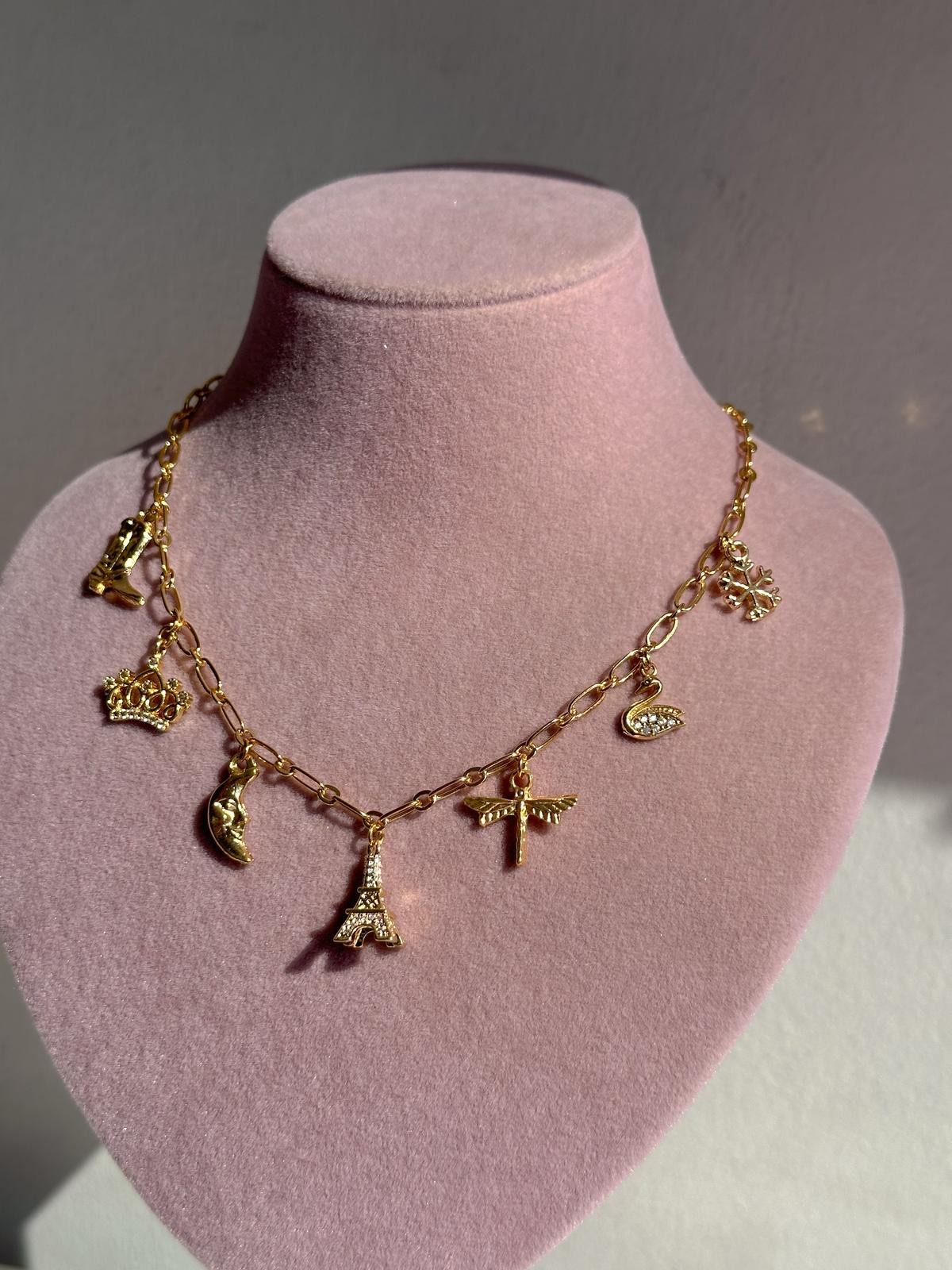 Paris Büyüsü Charm Kolye