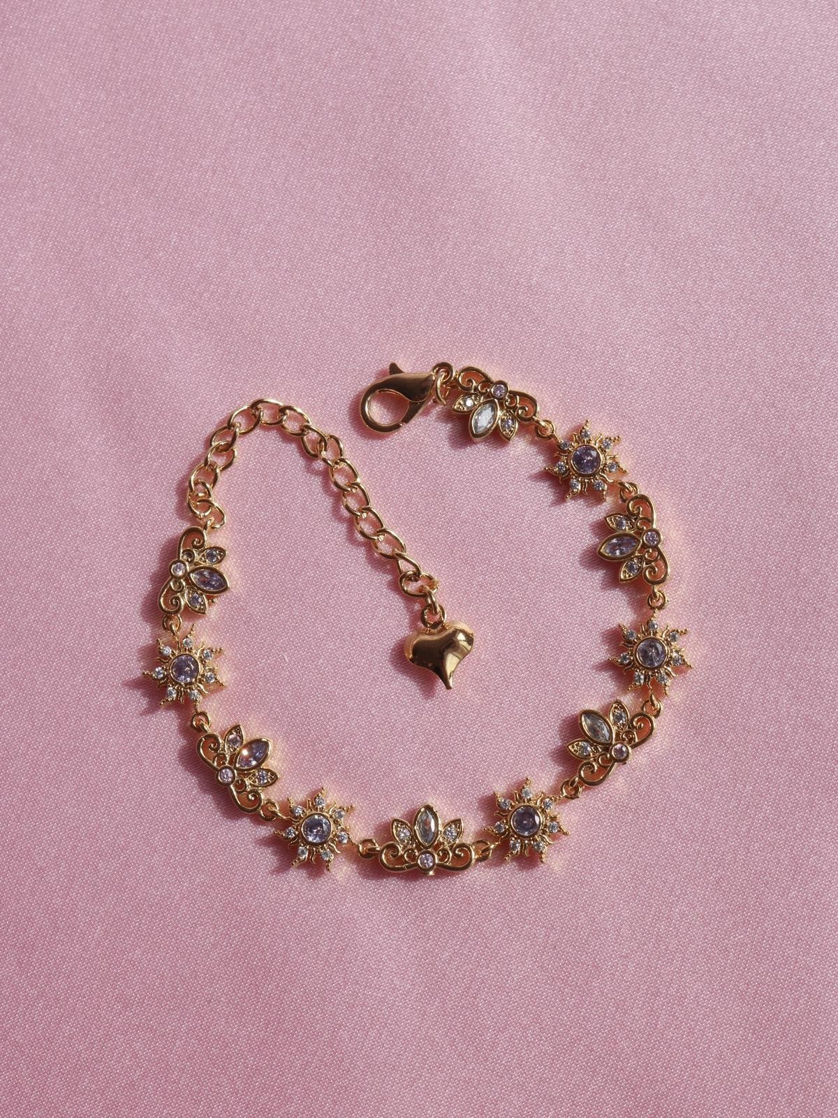 Rapunzel Sun Crown Princess Bracelet 