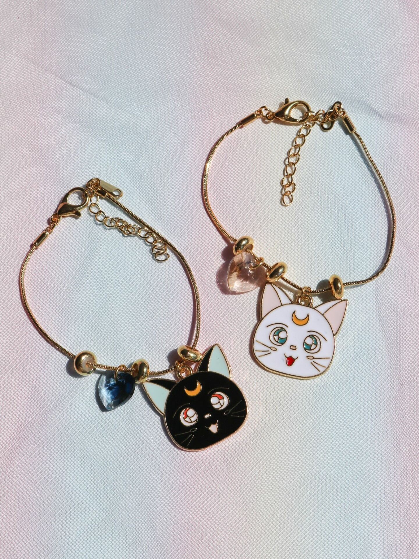 Sailor Moon Artemis Luna Bracelet